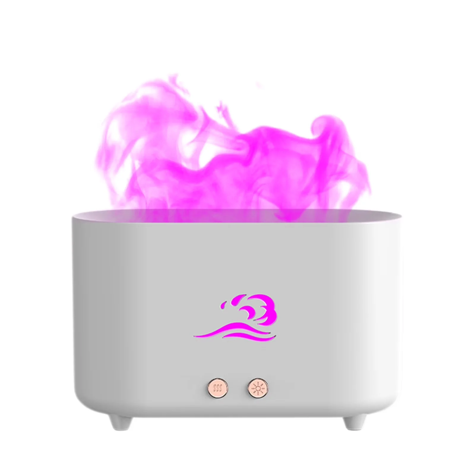 Innovative Humidifier with Oil Diffuser, Scent Mist Defuser, Tepsmf Oil Diffuser 225ml - White for Bed Room, Large Model 981BD2