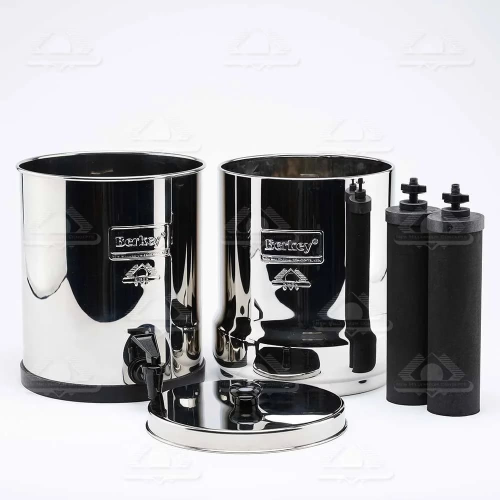 Modern Water Filtration - Silver, Black, Multicolor Factory - Traditional Style Model 537891