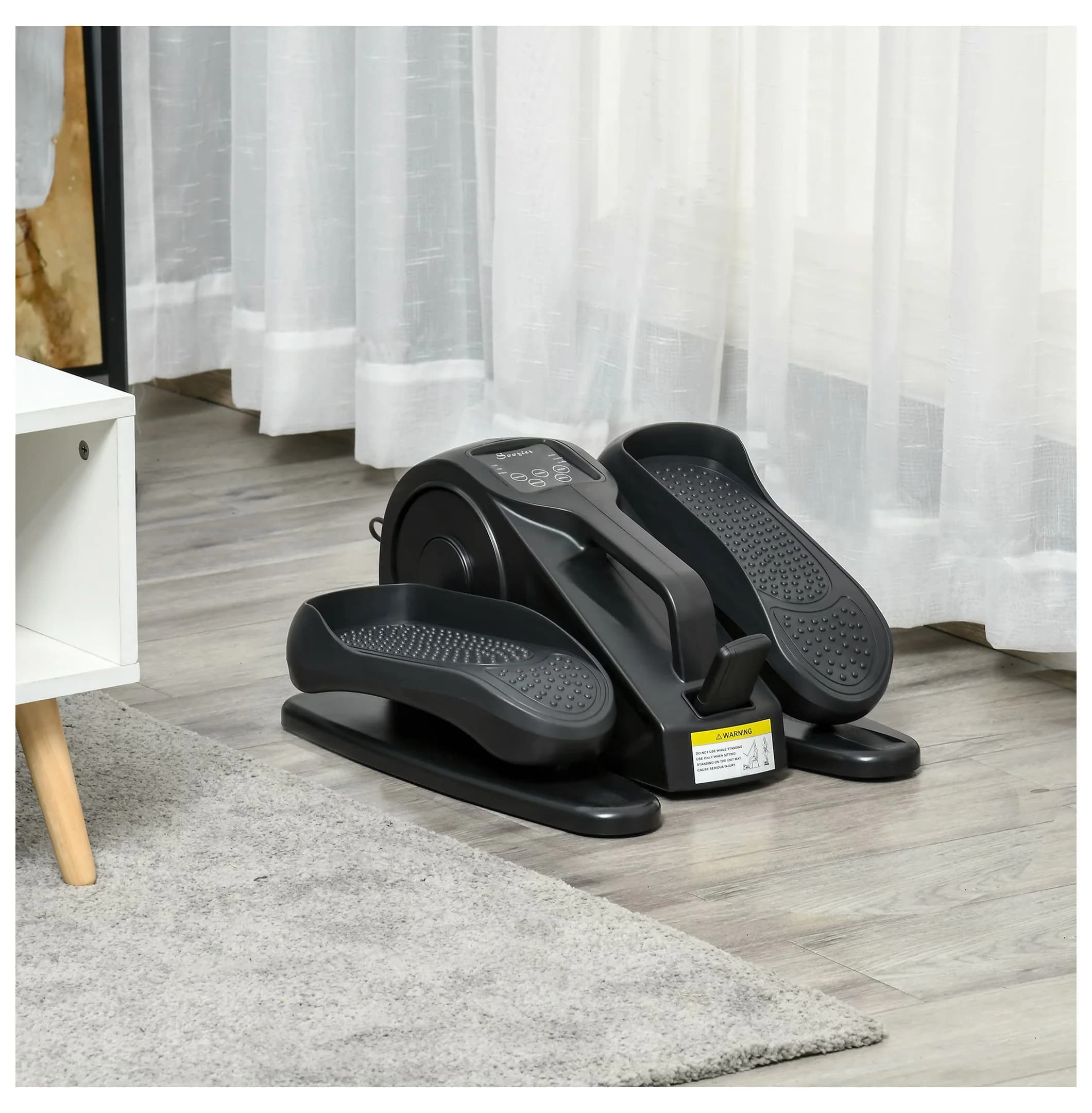 Compact Home Gym with Under Desk Elliptical, LCD Display, Adjustable Speed - Multicolor Model 45BF37