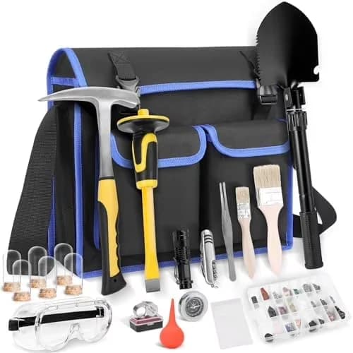 Hand Tool Set Quality with Folding, Whistle - Stainless Steel, Metal, Plastic, Rubber Silver Model B09982