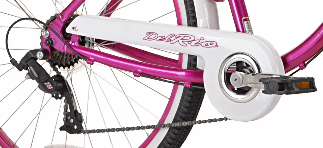 Cruiser Bike Professional with Lightweight, Rims: alloy rims, Adult - Red Model 42BA7C
