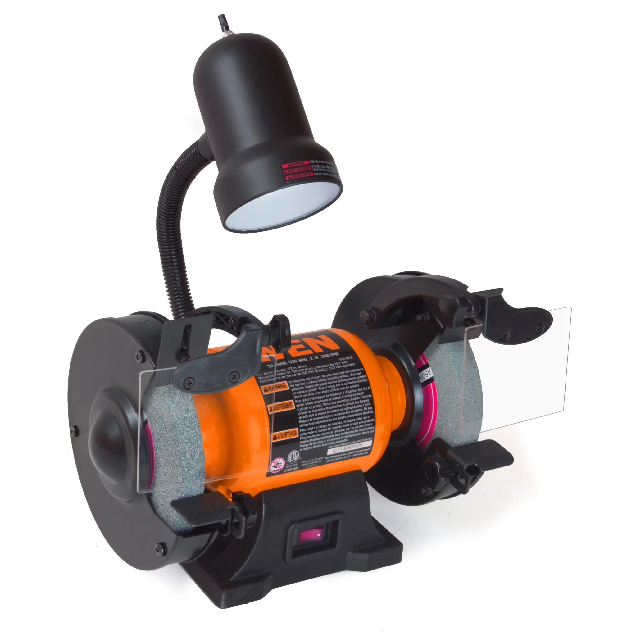 Woodworking Sleek with Flexible, Flexible Work Light, Backed by a two-year warranty - Black Model 0578B7