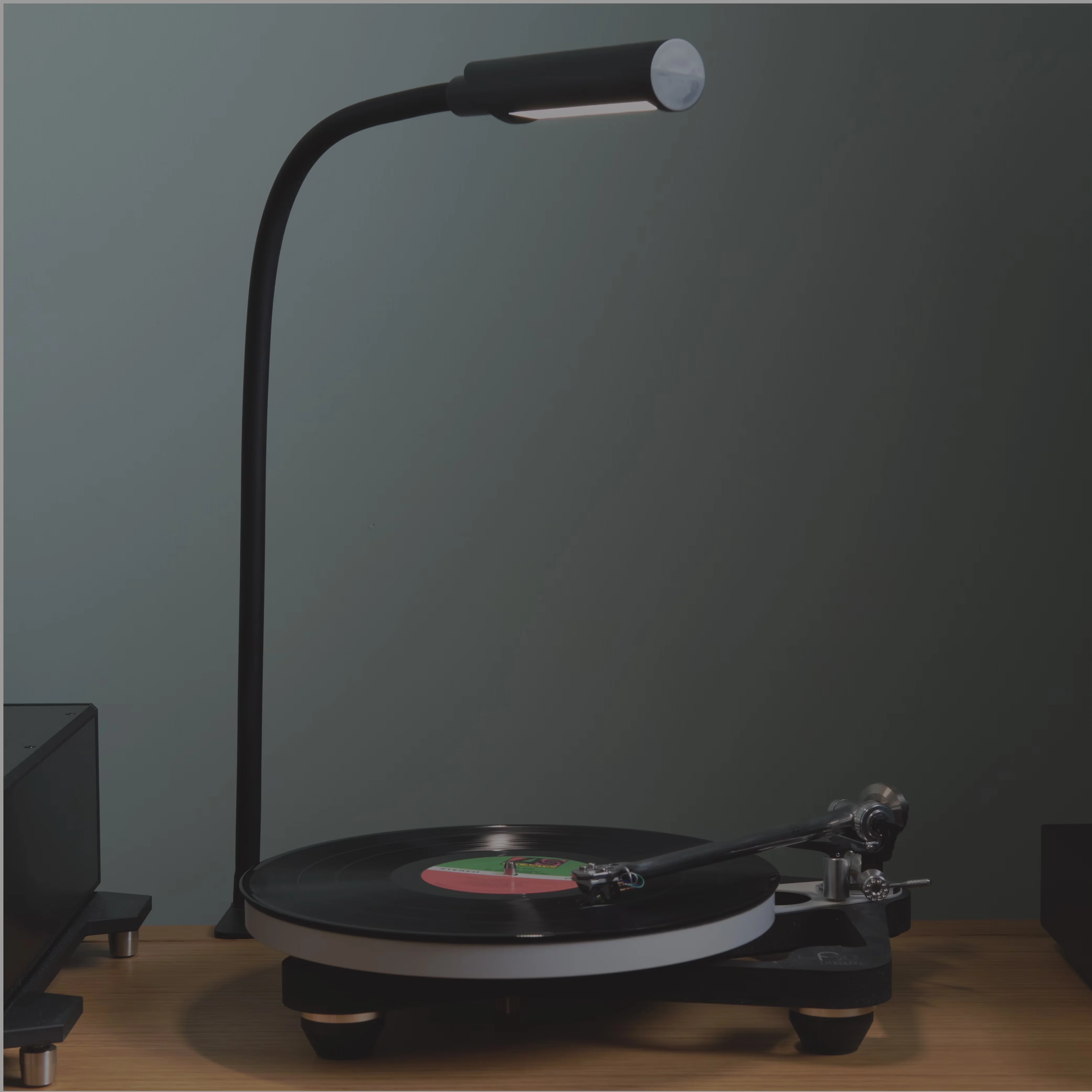 Desk Lamp Versatile with LED, Modern, Gooseneck - Silicone Black 3200TL Model 246842