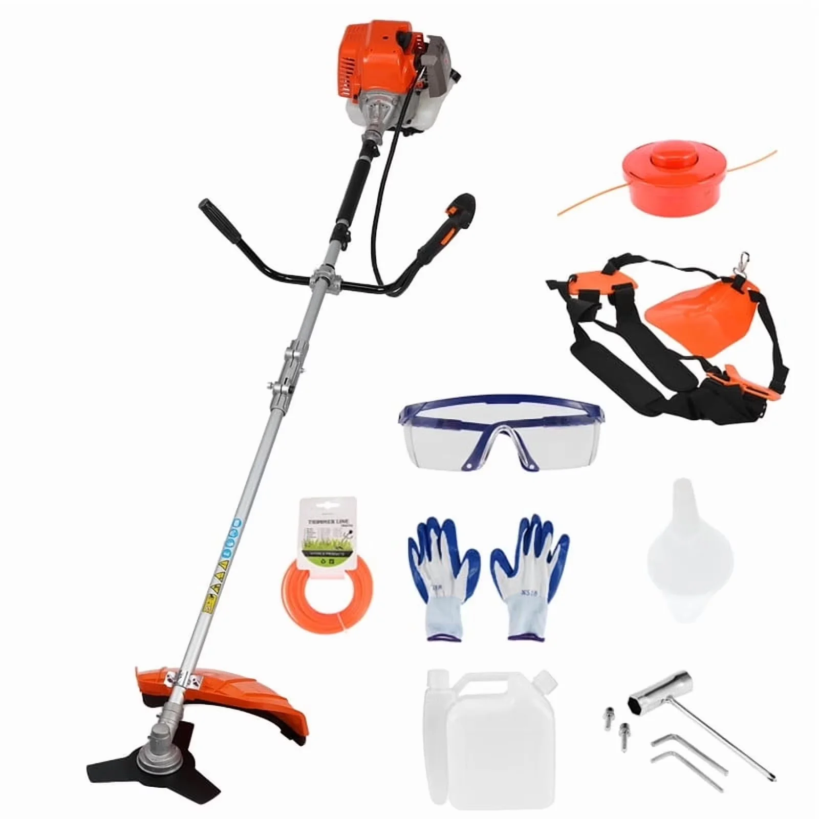 Sleek String Trimmer with Extendable, Edger Conversion Capable, Attachment Capable - Orange Model 433987