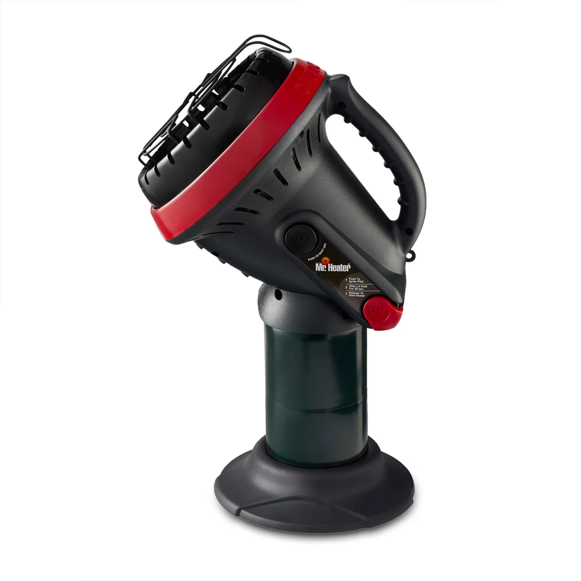 Versatile Portable And Electric Space Heater with 3800 BTU, Portable - Gray Model 1872EB