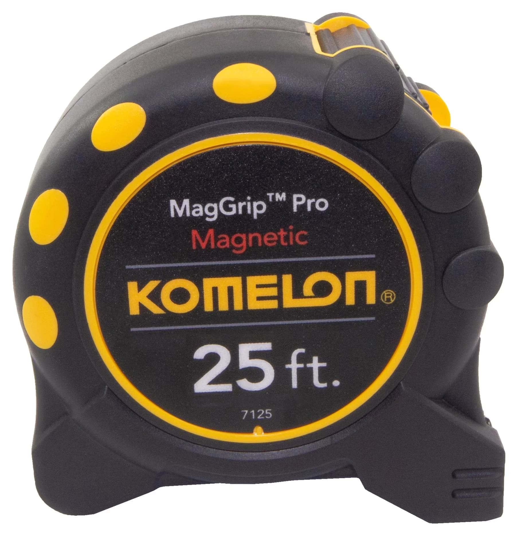 Measuring Layout Efficient with Magnetic, 25' Monster Magnetic Tape Measure 7125 - Steel Yellow Model 2200DC
