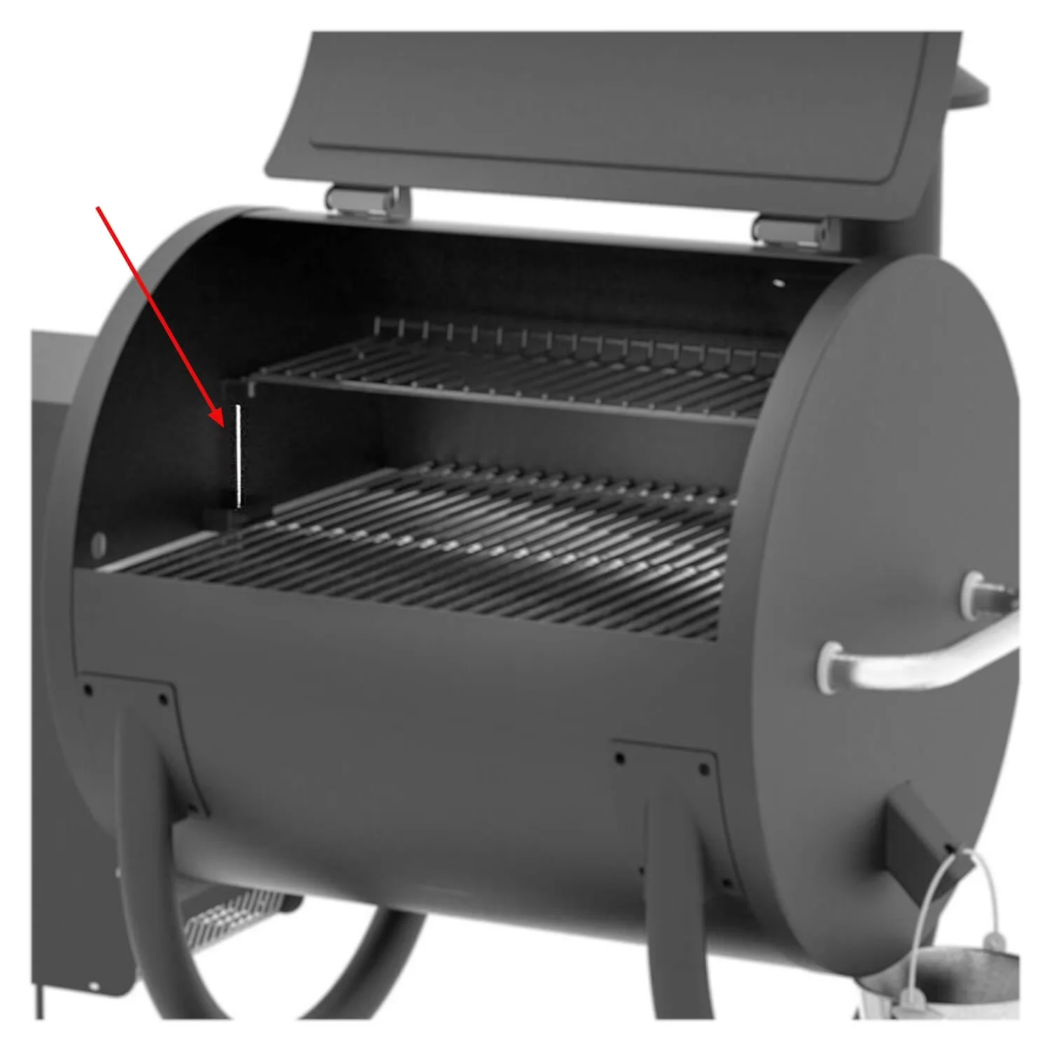 Smoker Versatile with Includes Wire Extension, Probe length: 5-1/8" | Wire Length: 38" - Various Model ED5FF5