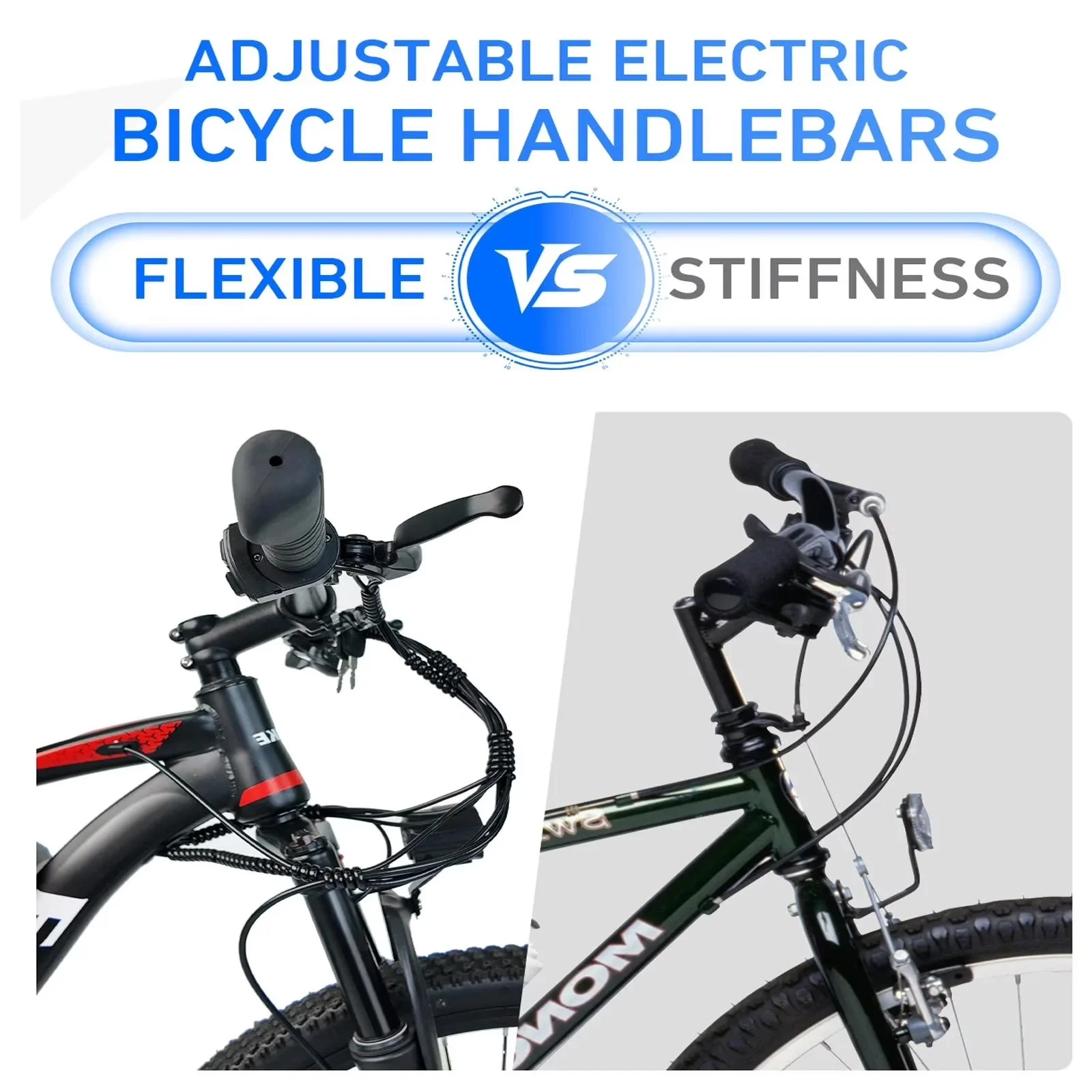 Premium Electric Bike with Battery, 1200W, 26" - Red - Low Maintenance Model 220CA2