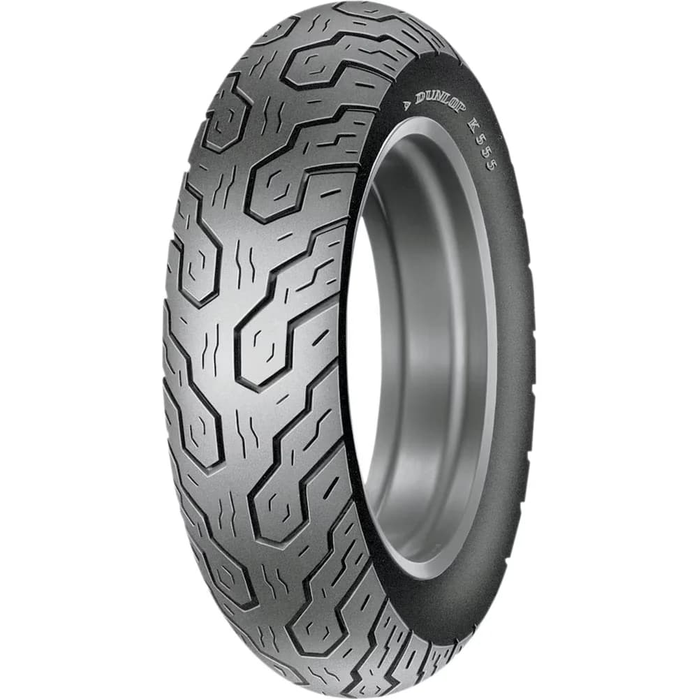 Quality Motorcycle Tire with K555 Rear, 140/80B15 for General Purpose - Model 1BB422