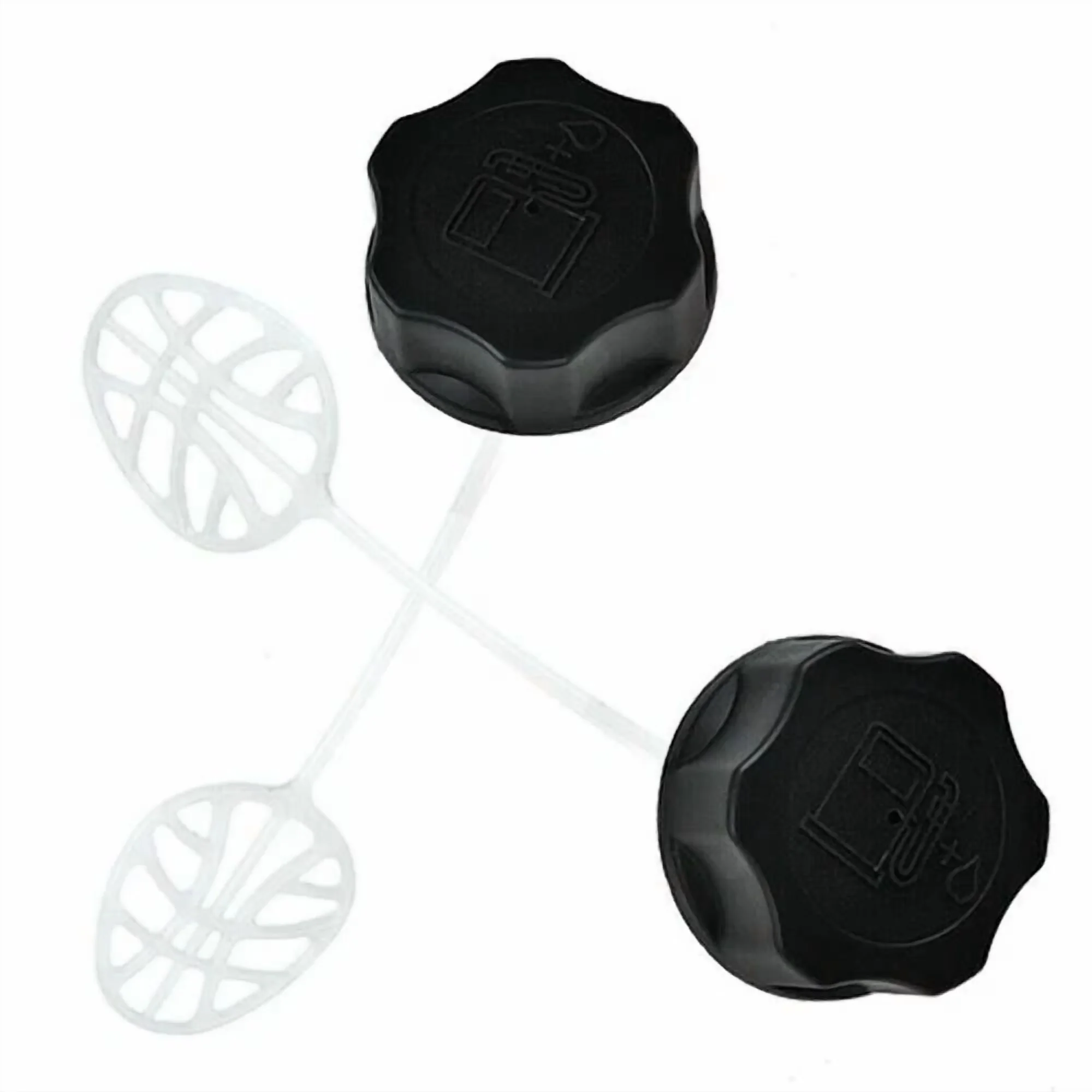 Versatile Replacement Parts Accessory with 2Pcs Garden Engine Fuel Tank Cap Cover - Model 551104
