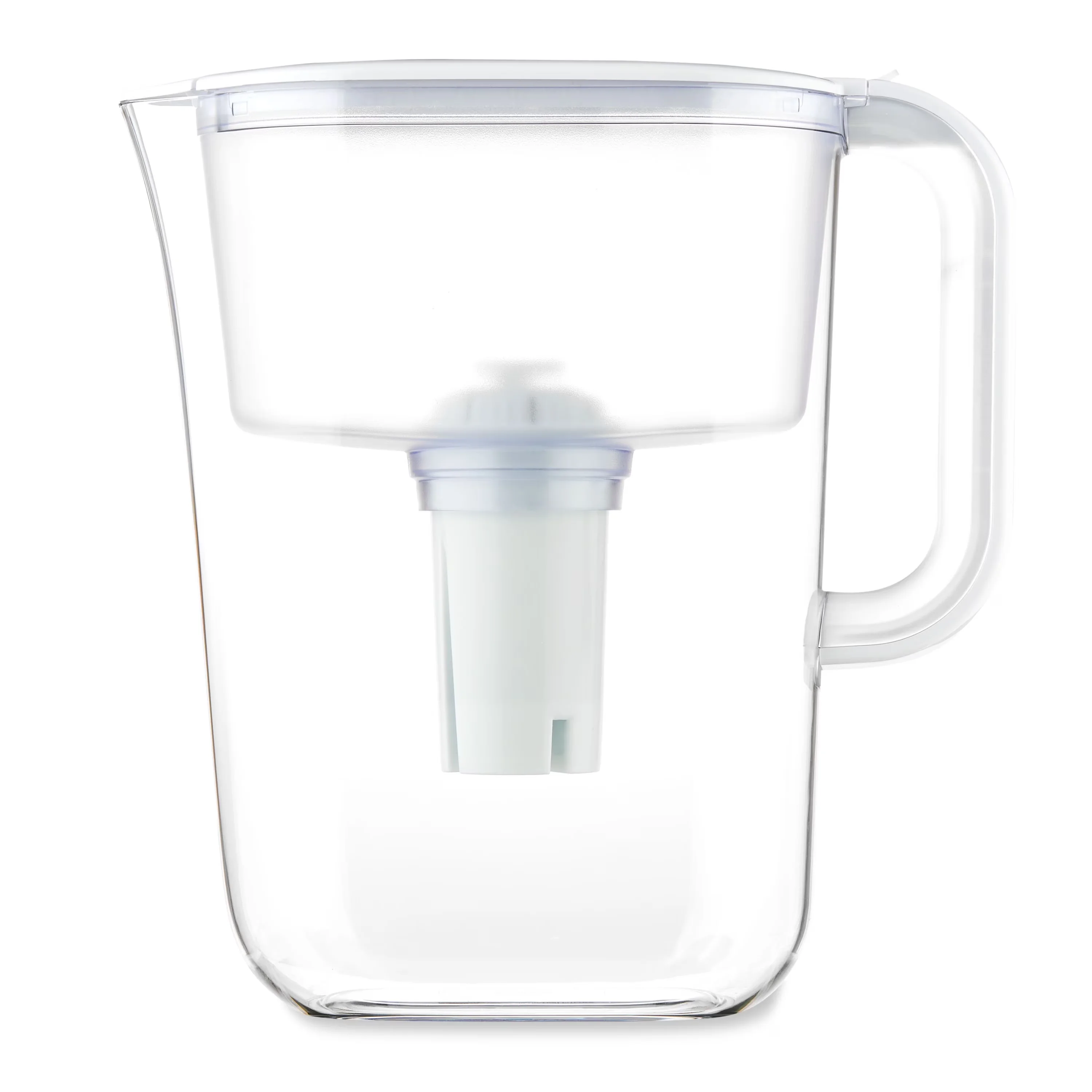 Versatile Water Filtration with Automatic Shut Off, Filter lifetime is 2 months (42 Gallons) - As, Abs,Ier, Carbon,Pp White Model 3E7354
