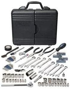 Hand Tool Set Sleek with Tools 103pc Mechanics Non Powered Kit - Blue - Durable Build Model B0CB9D