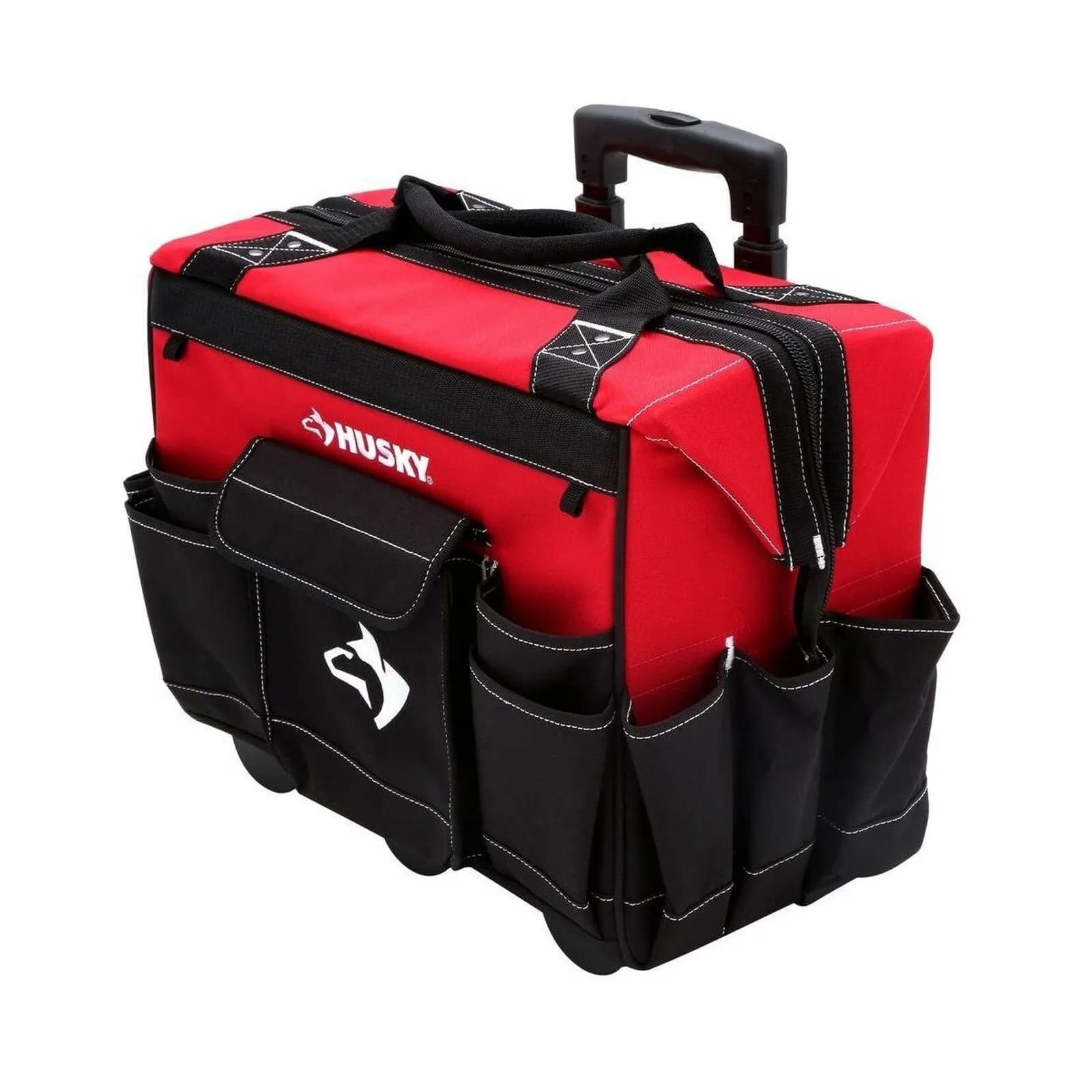 Essential Toolstorage with Rolling, Rolling Tool Bags, Black - Black 18" Model F8F77F
