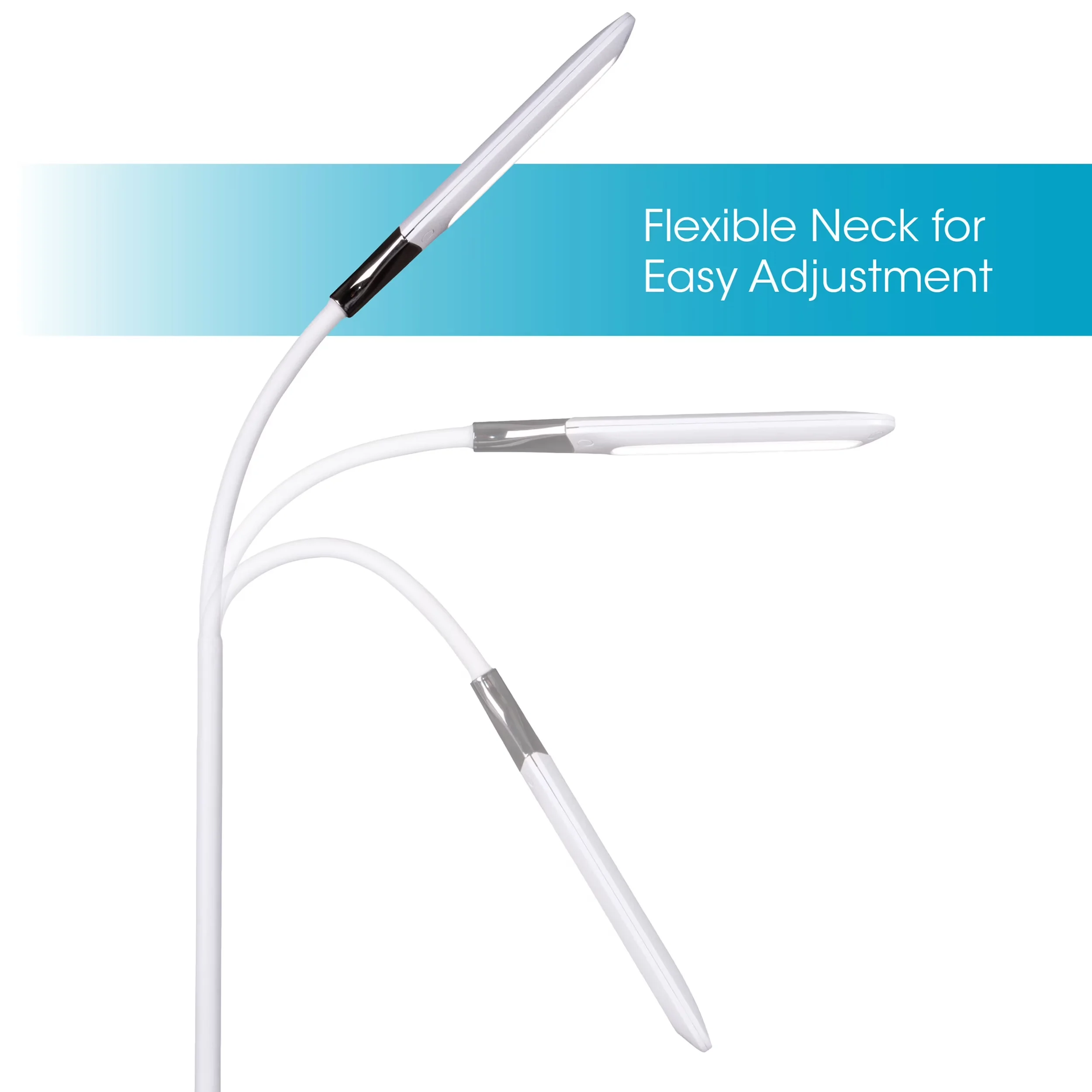 Desk Lamp Professional with LED, Usb Port, Modern - White Enhance for Home and Office Model F933F7