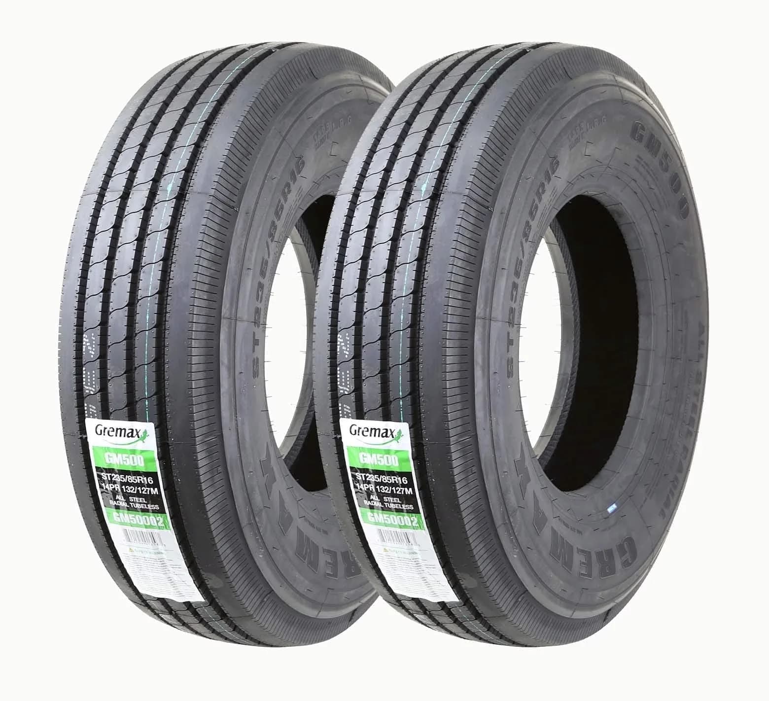 Modern Trailer Tire with Heavy-Duty, Pattern: GM500, Load Range: G - 85R16 Model 9470CF