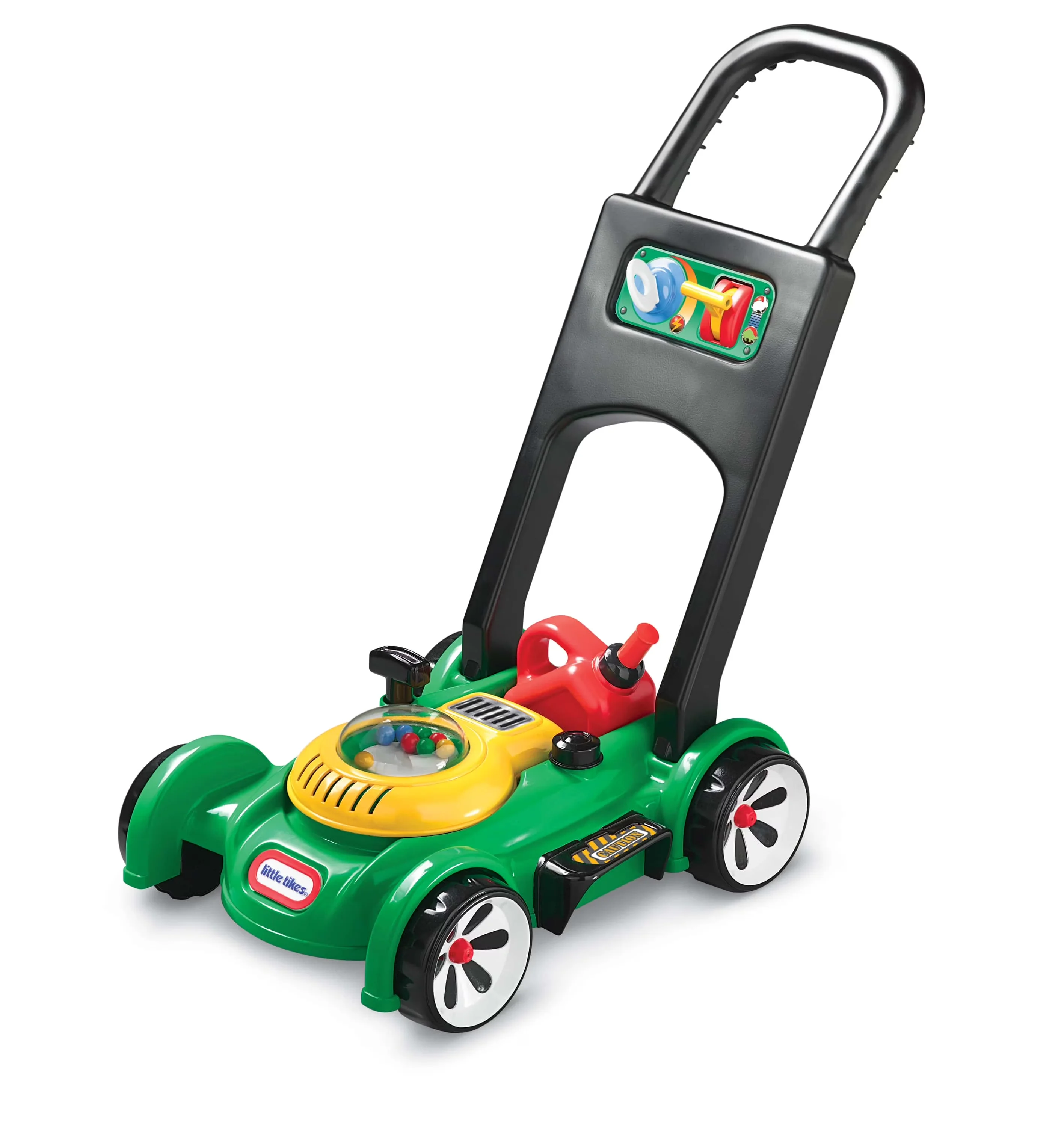Stylish Push Mower with Gas N Go, Removable gas can - Plastic Multicolor Model 511F01