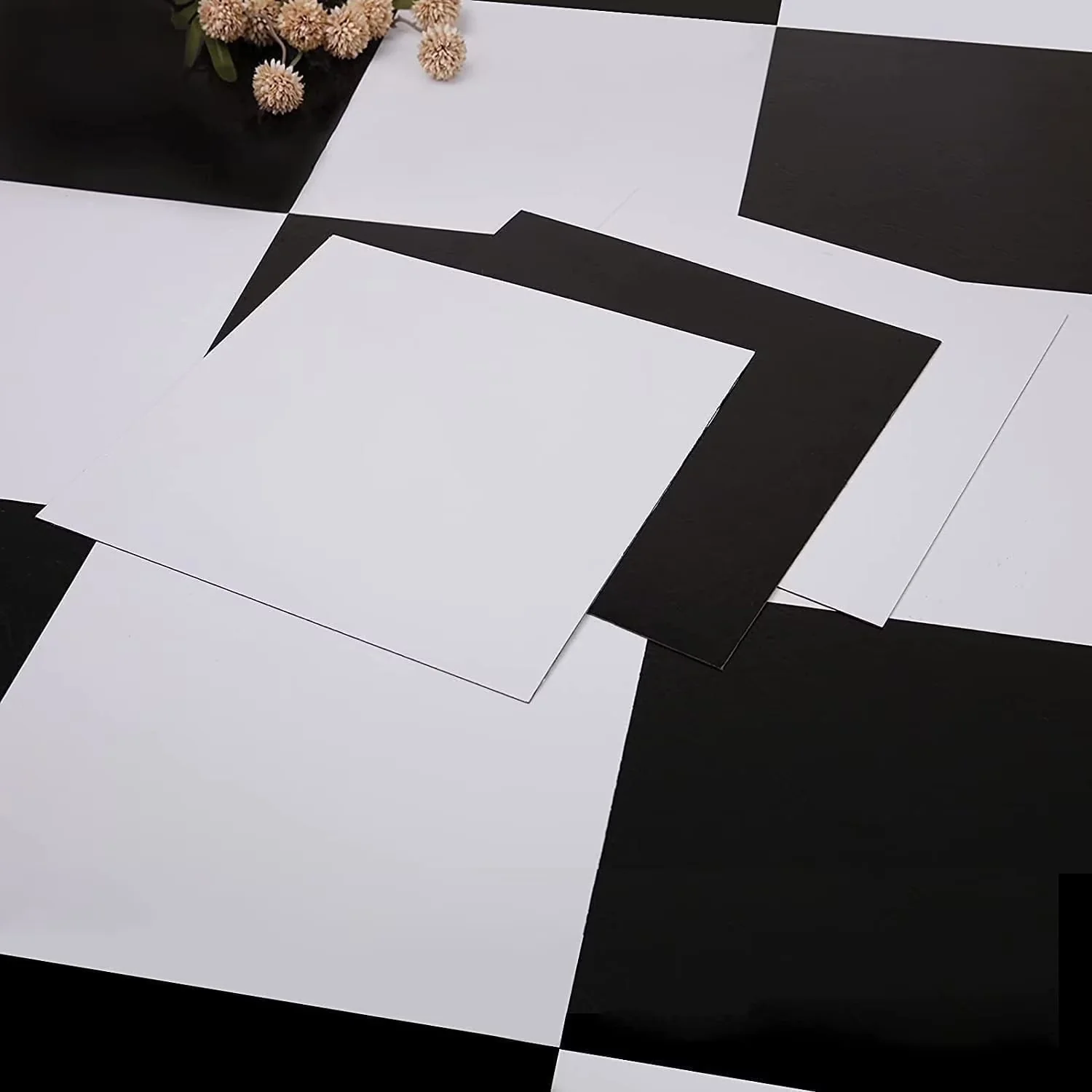 Professional Grey Vinyl Flooring Vinyl Plank Flooring with Easy To Clean, Waterproof - Pvc Black for Bathroom, Kitchen Model 60D2BE