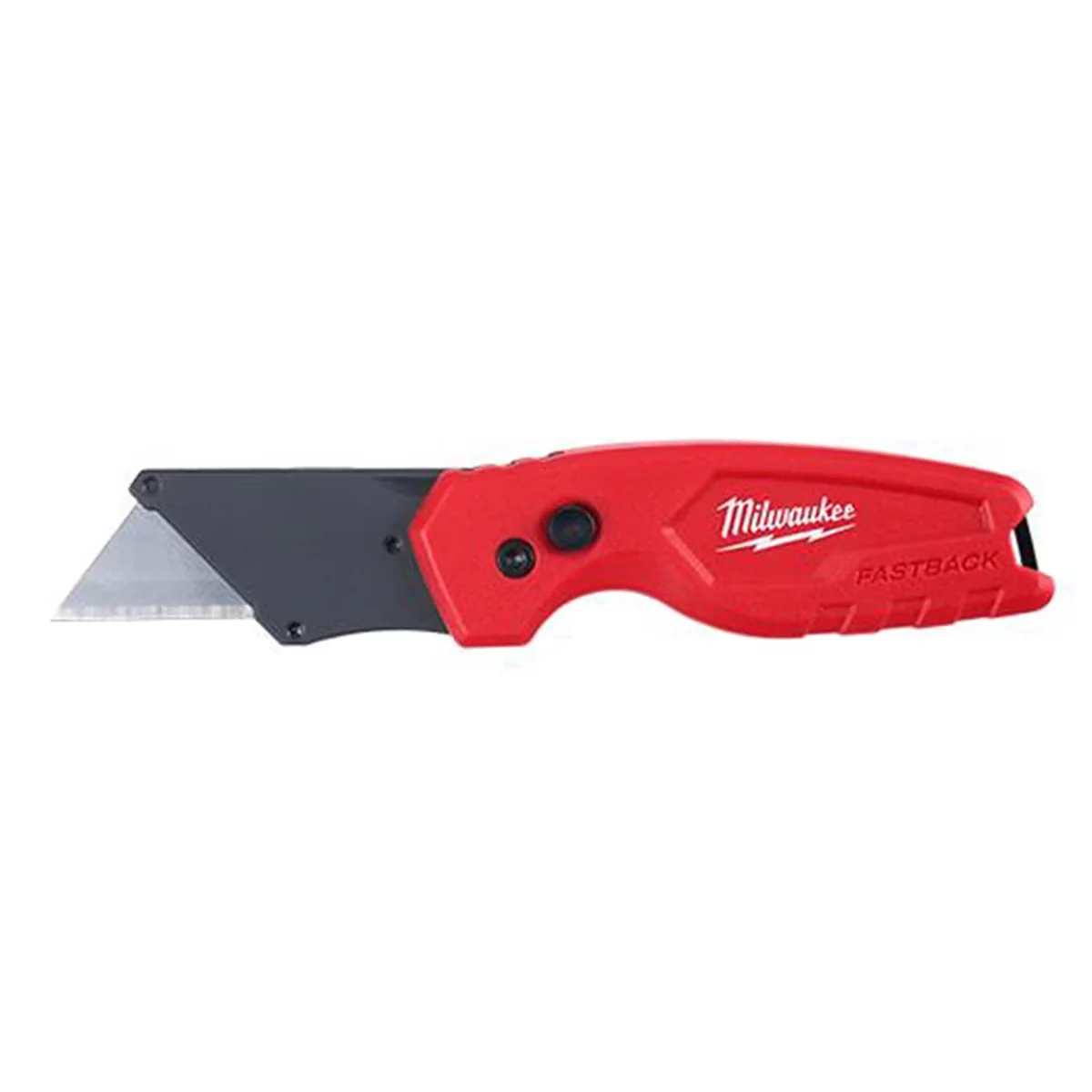 Versatile Hand Tool with Flip Opening, Durable Wire Belt Clip, w/ Storage & Compact Knife Set - Black Model DFBB0C