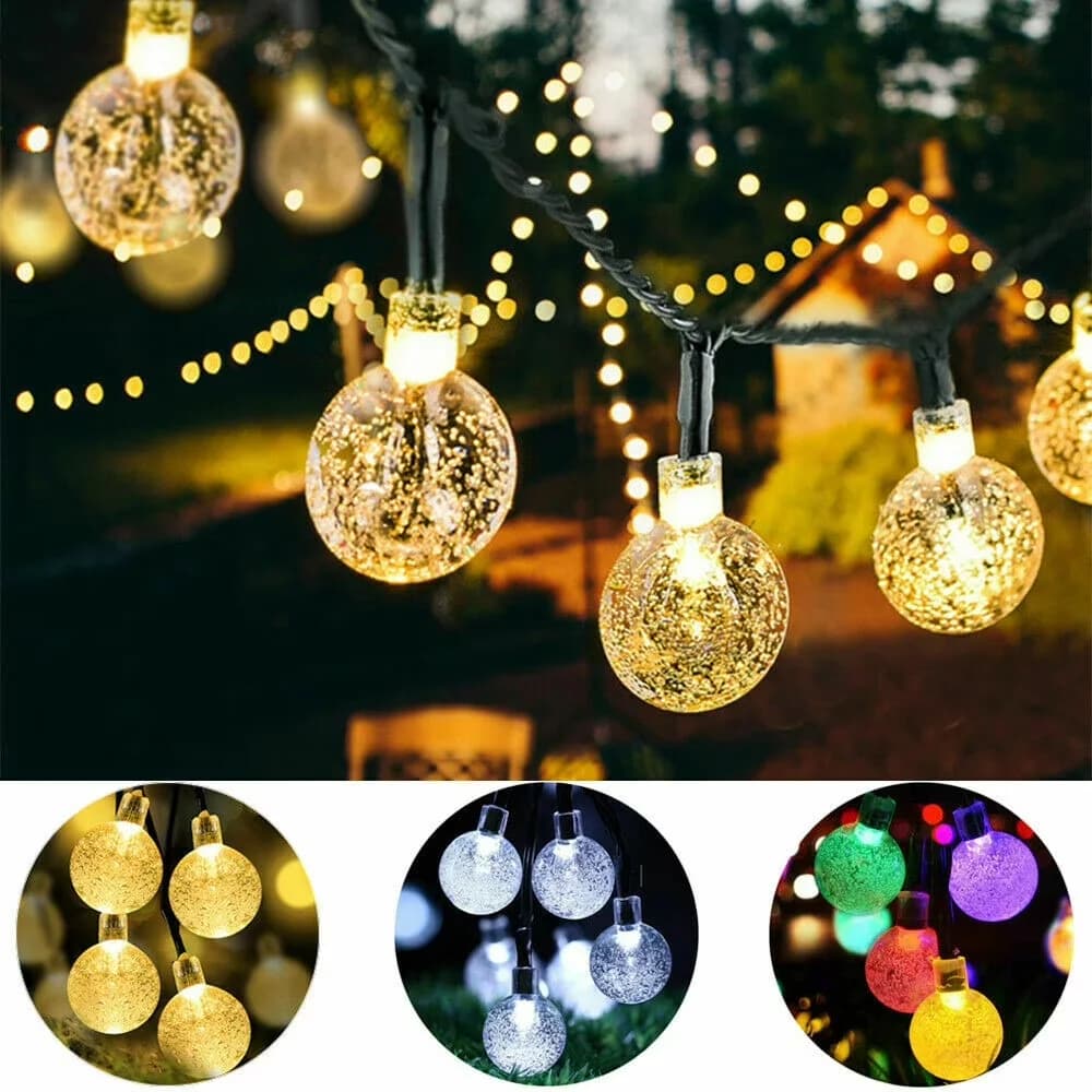 Novelty Light Stylish with LED, Battery, Cold White Bubble Lights - White Model FAC7FF
