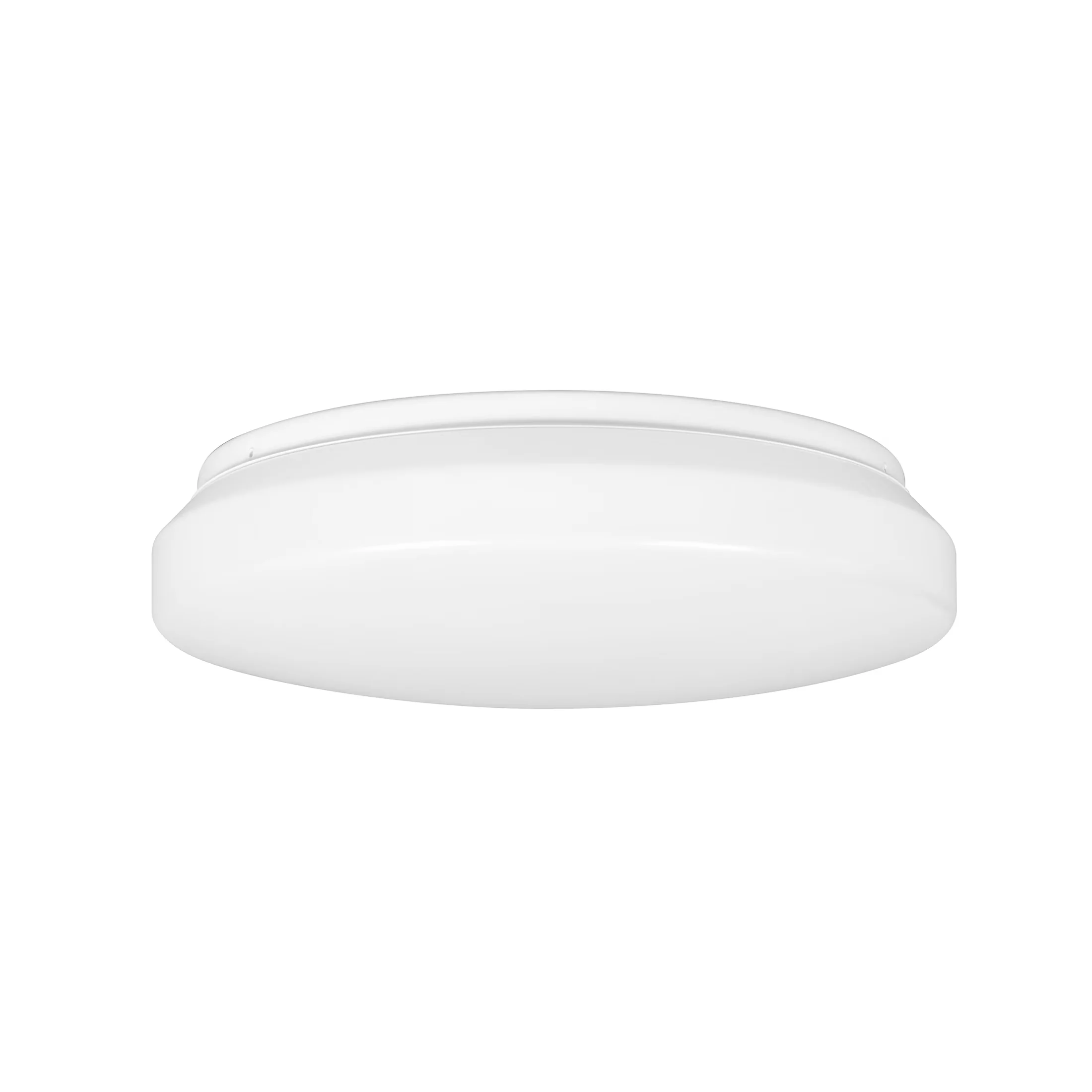 Classic Ceiling Lights Fixture with LED, Minimalist, Integrated LED - Plastic White Model 7297D7