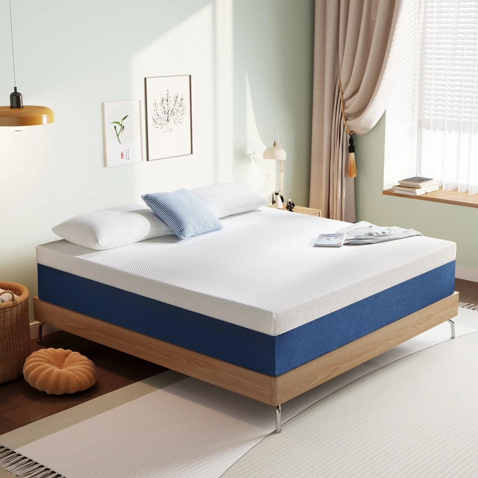 Mattresses Accessory Versatile with Mattress-In-A-Box, Stain Resistant - Foam Model FE9FA4