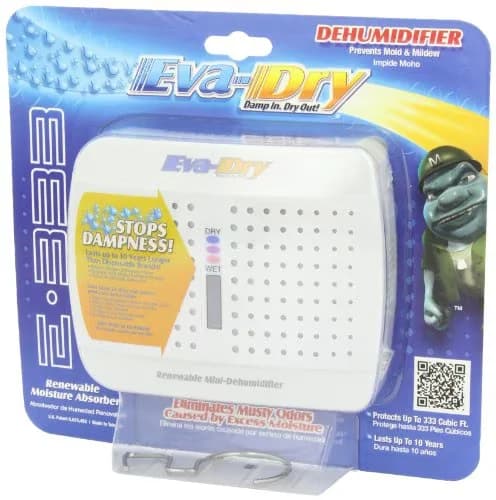 Professional Dehumidifier with Automatic Shut-Off - White Improved - Traditional Style Model 7298FE