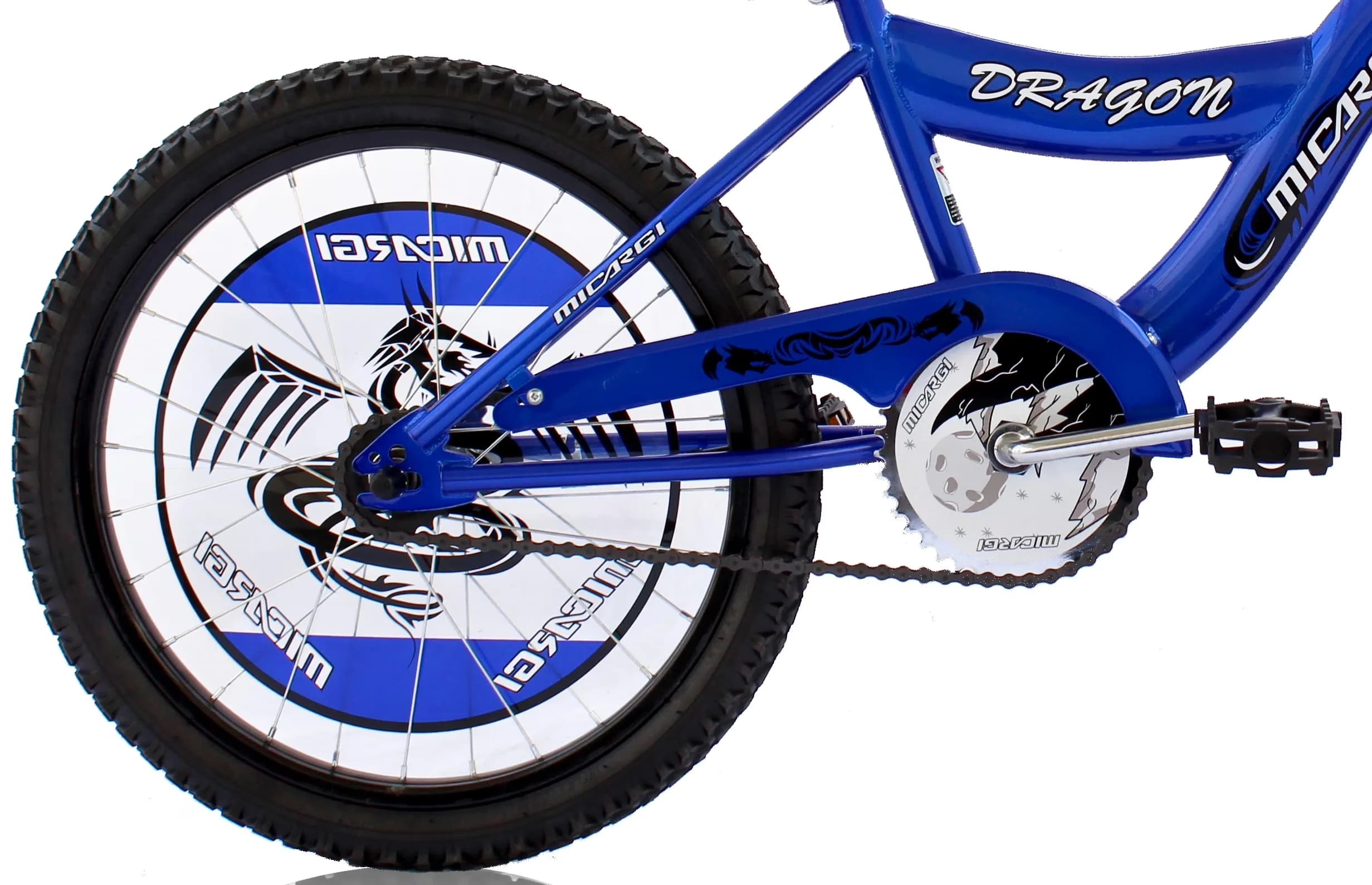 Professional Kids Bike with Adjustable Seat Height, Seat Features: Padded seat, Blue - Blue Model 620331