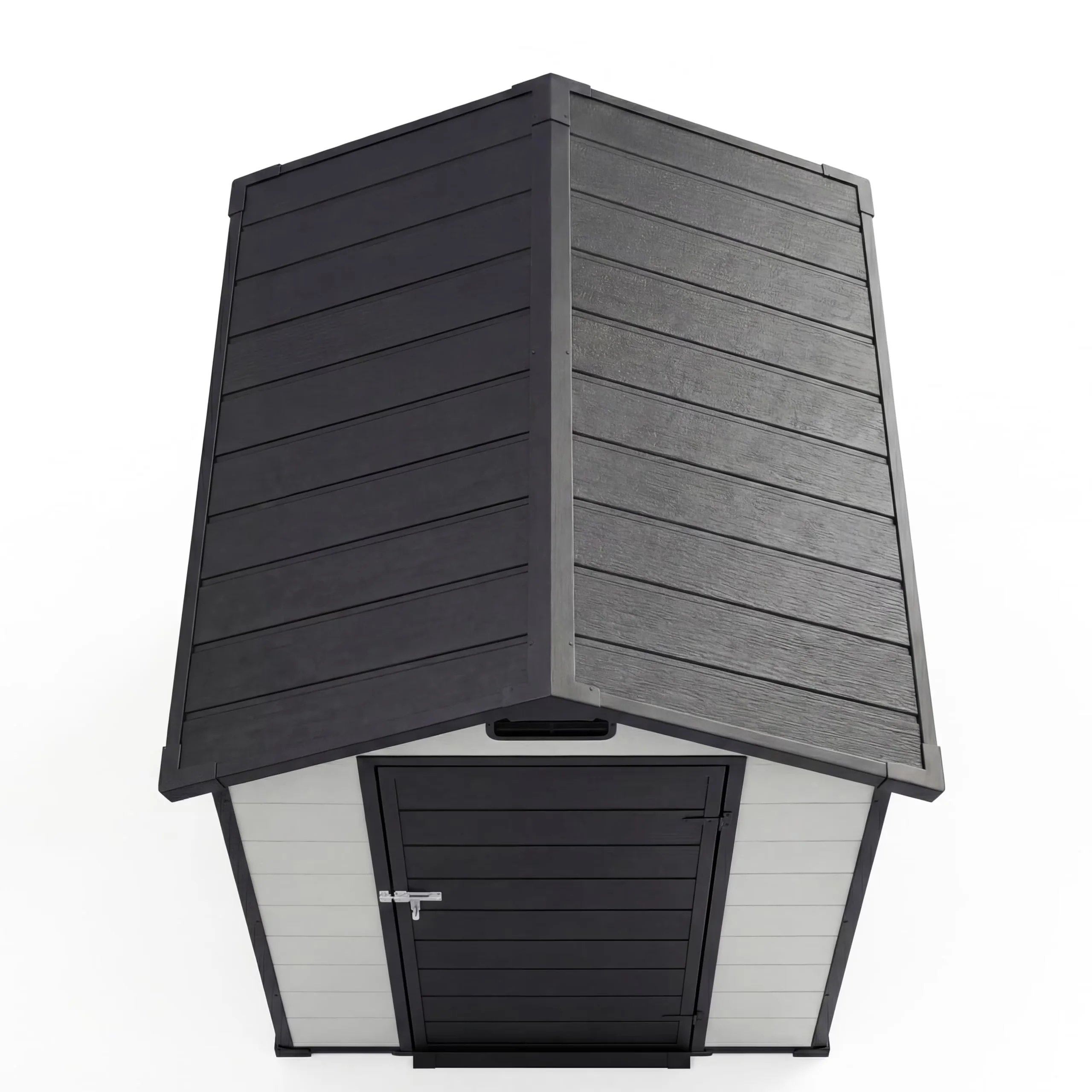 Reliable Shed with Uv Resistant, Impact-Resistant, Waterproof - Plastic White for Patio Model 51B7F7