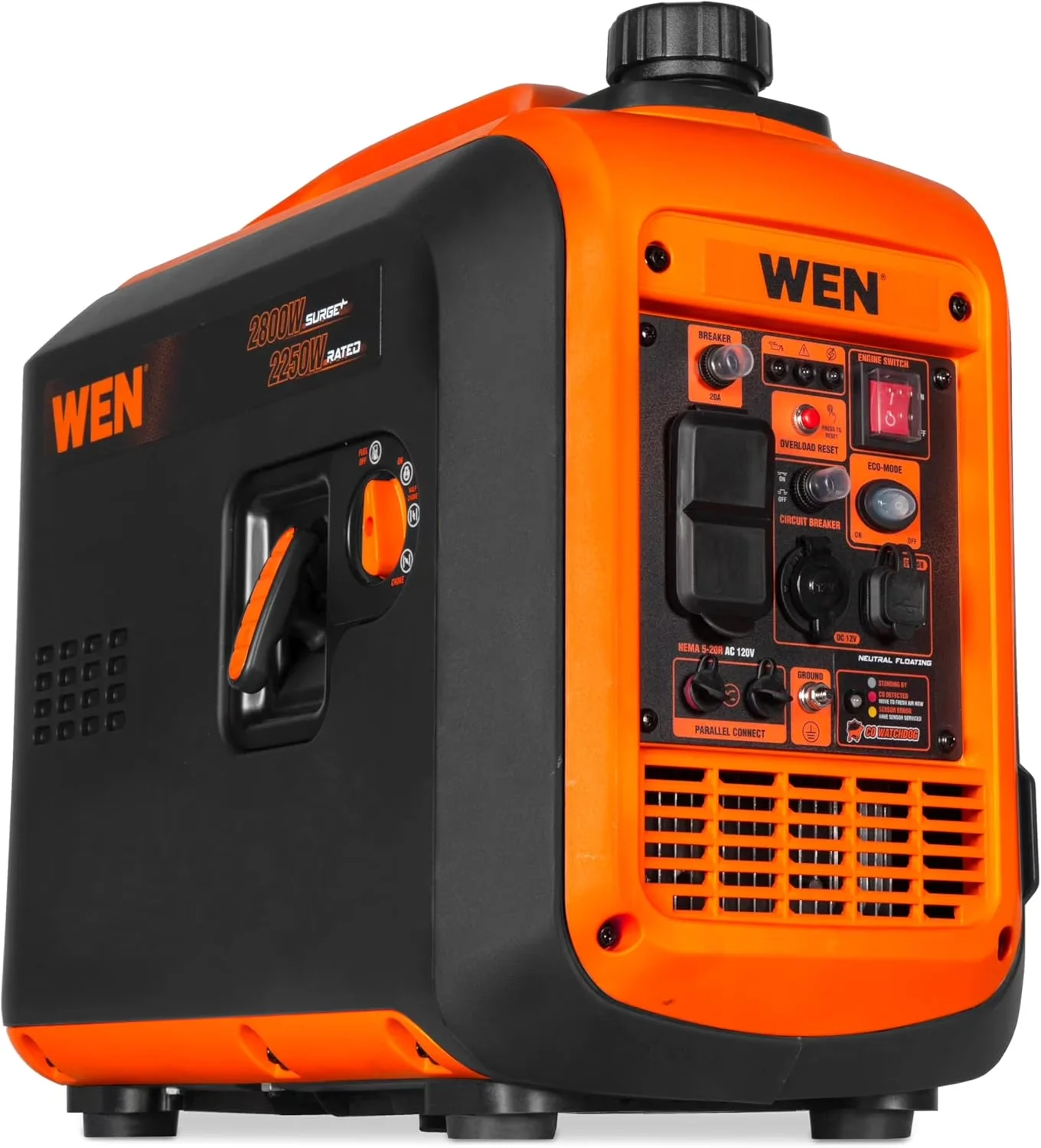 Innovative Generator with 2800W, Low Oil Shutdown, Co Shut-Off - 2800 for Home and Office Model EE57BF