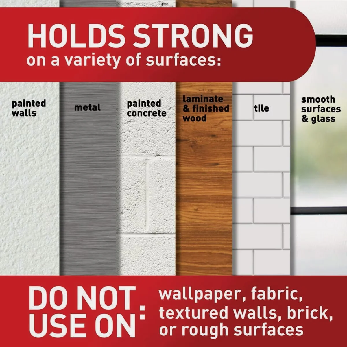 Classic Damage-Free Hanging with Single Pack — Residential Use, Standard Application - Model BD8121