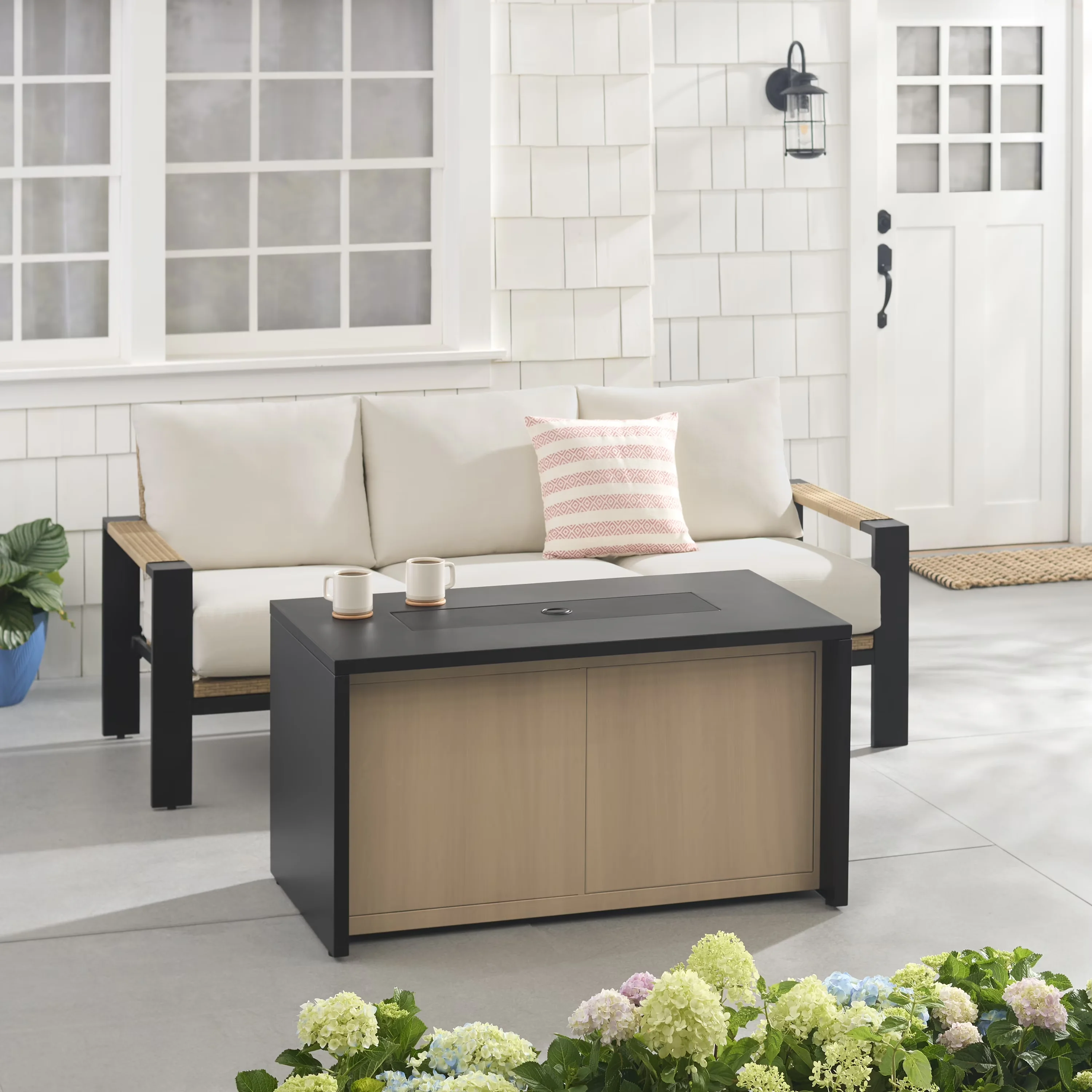 Essential Outdoor Heating with Weatherproof - Black Steel Home - Traditional Style Model 457903