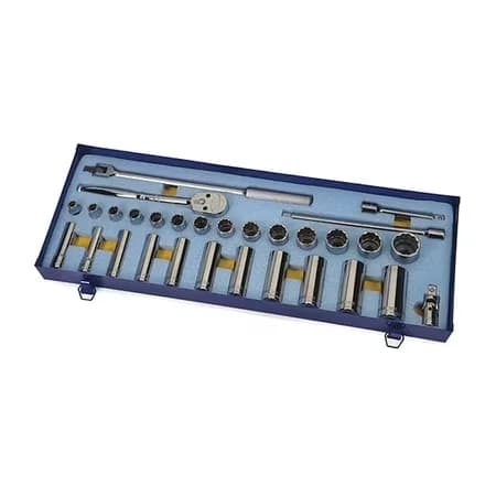 Classic Hand Tool Set with Material: Chrome Vanadium Steel, Overall Length: Various - Multicolor Chrome Vanadium Steel Model 0625CF