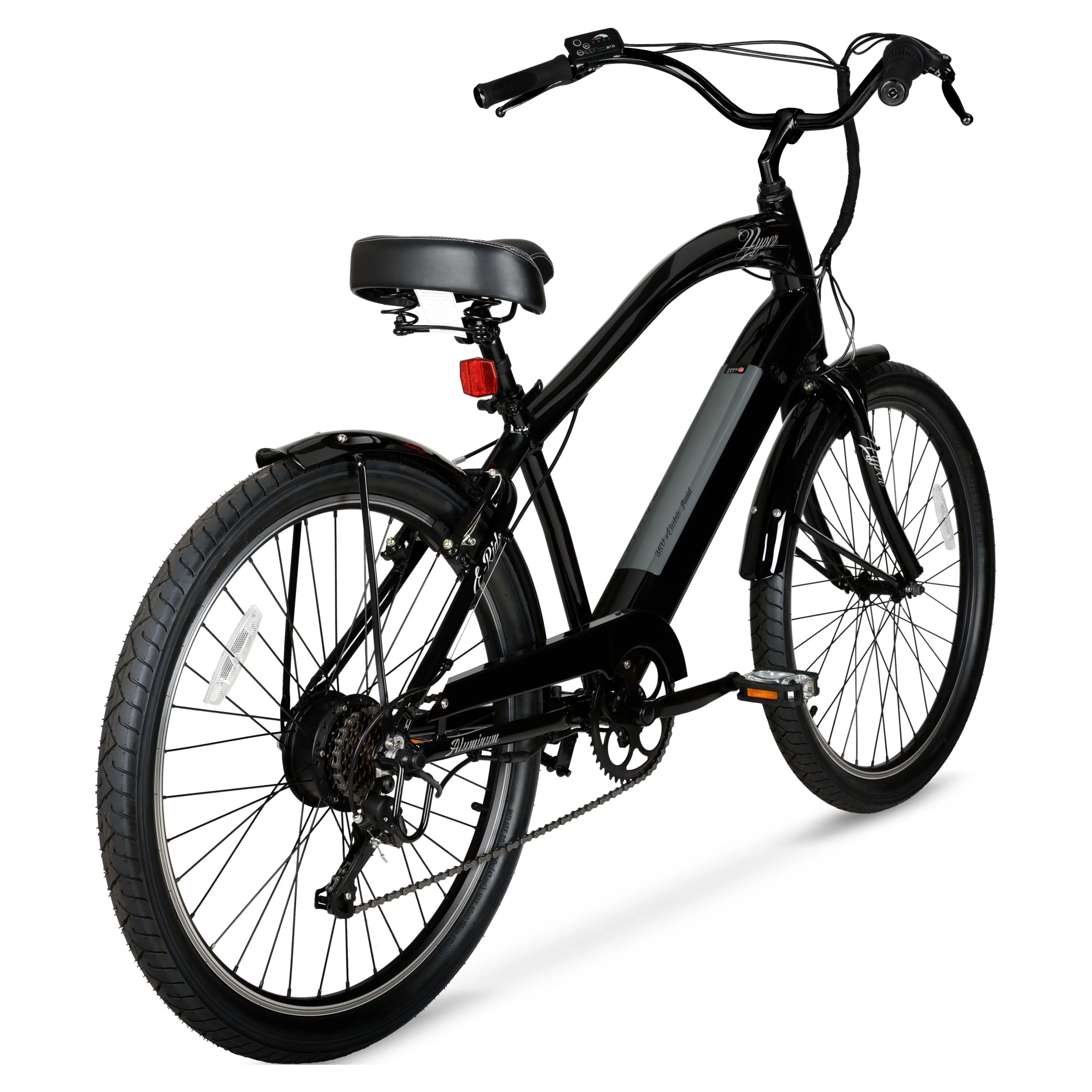 Durable Electric Bike with Battery, 250W, 36V - Black for Multiple Applications Model 50B430