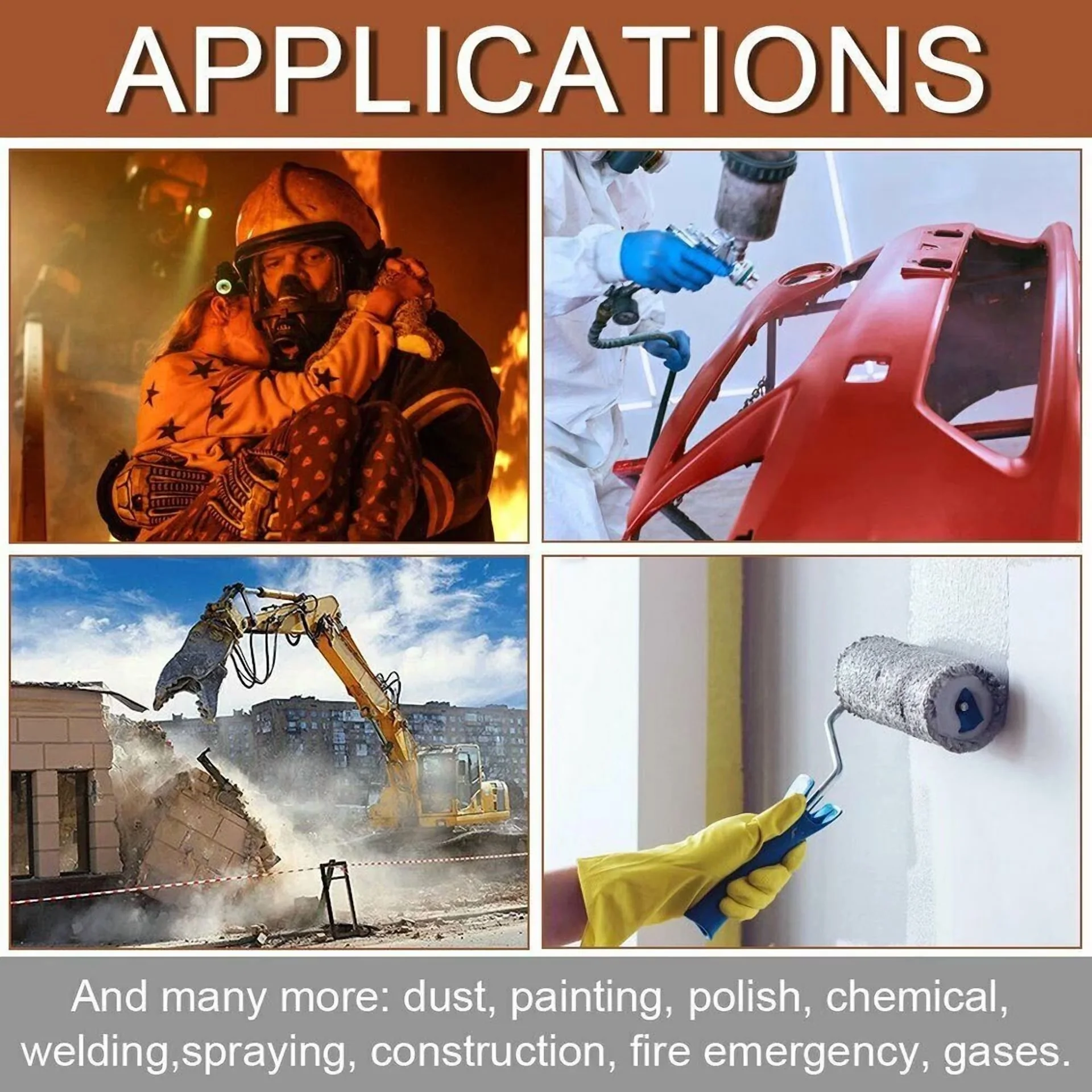 Essential Protective Equipment - 17 In - Satisfaction Guaranteed Model A55A4D