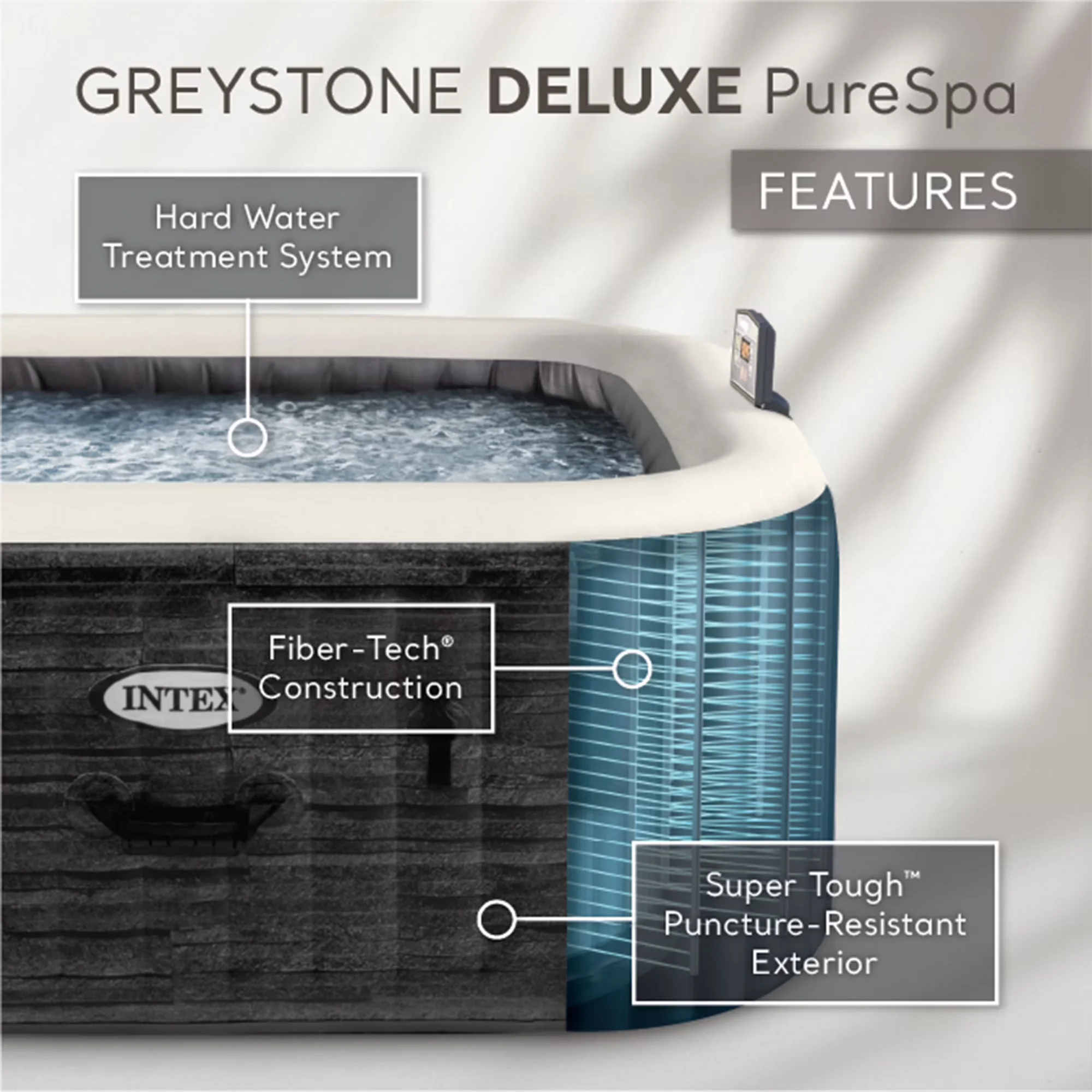 Hot Tub Innovative with Seating capacity: 4 - 12 Pack - Industrial Grade Model 7C47BD