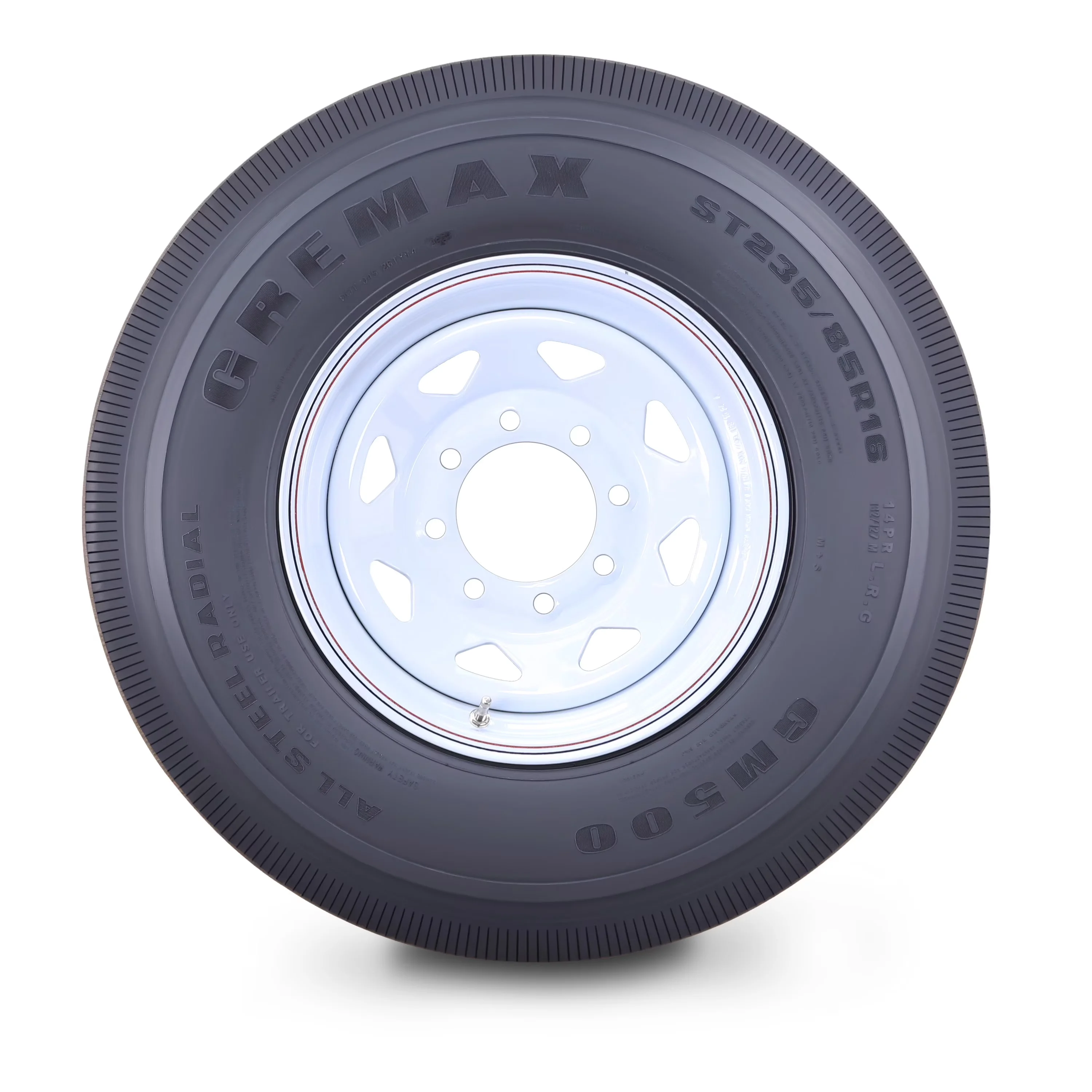 Trailer Tire Durable with Heavy-Duty - ST235 for Multiple Applications Model 5D4B41