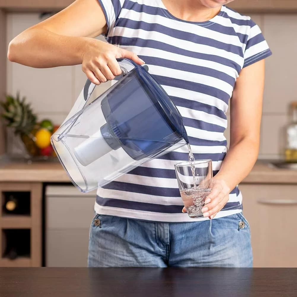 Reliable Water Filtration with Blue, DP06, 10 Cup Pitcher - Plastic,Abs Model CF1129