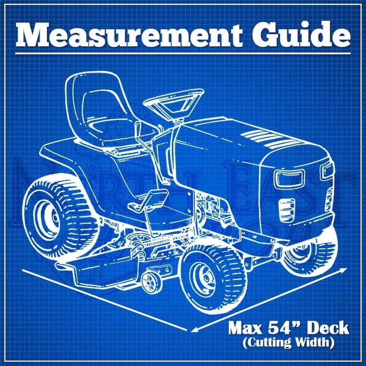 Classic Riding Lawn Mower with Waterproof, Black, Provides All Weather Protection - Black Fabric Model D29806