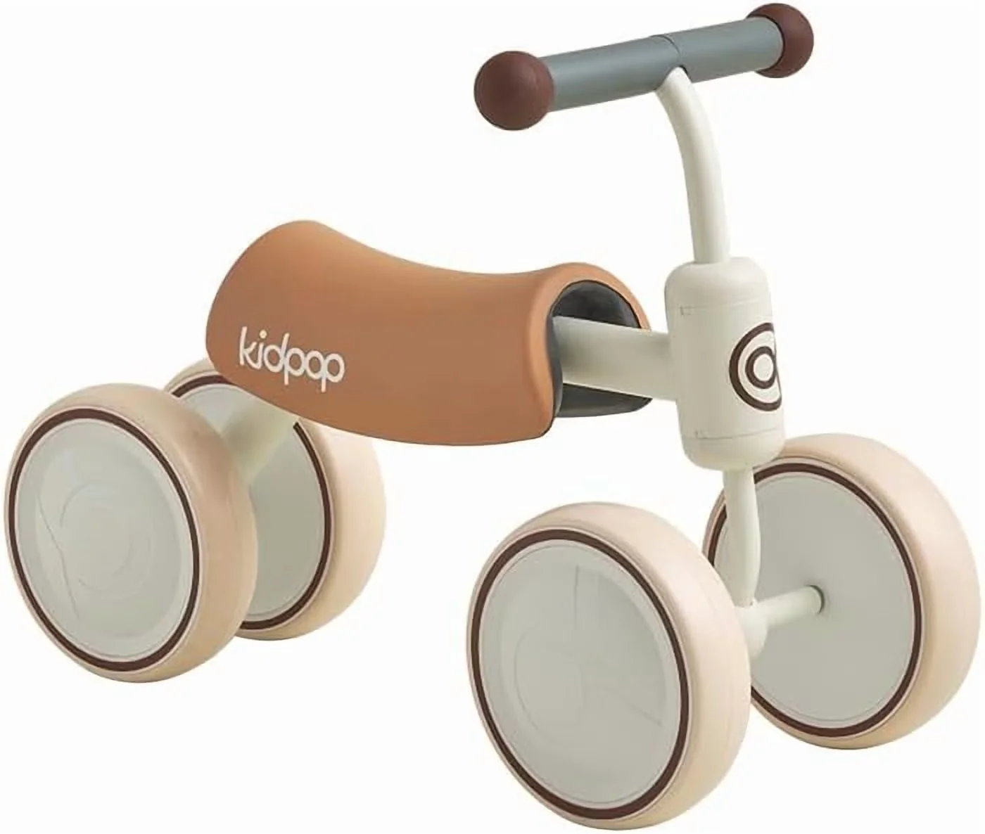 Sleek Kids Bike with Big BEE Four-Wheeled Vehicle Balance - White for Daily Use Model AA4B36