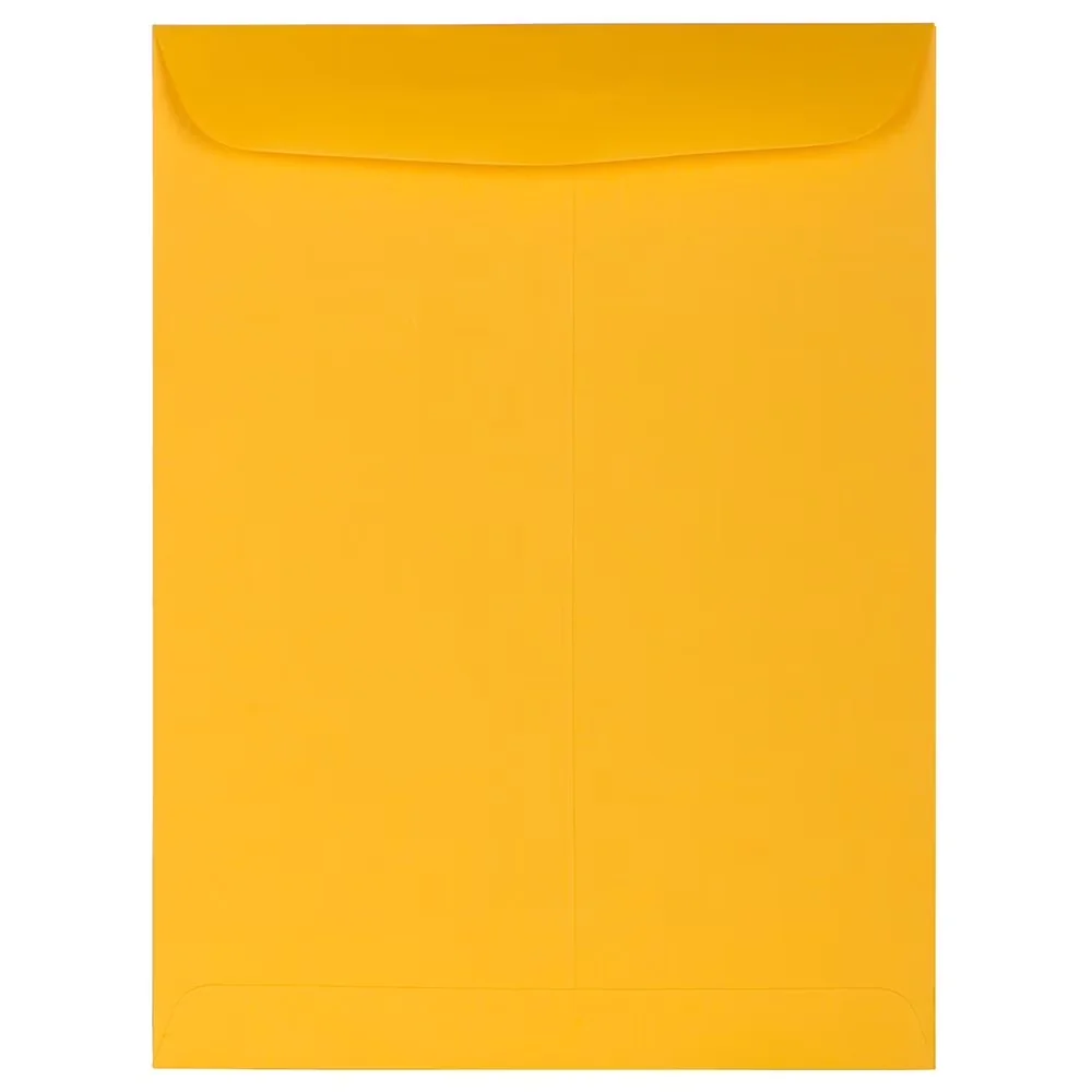 Quality Moving with Color: Sunflower, 9 x 12 Open End Envelopes - Yellow Model 4B3B8C