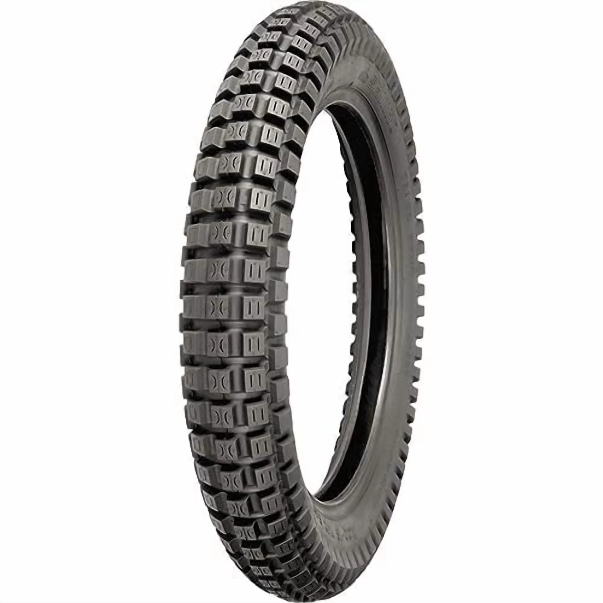 Motorcycle Tire Classic with Dot Approved, Durable Construction, SR241 Trail Pro Front/Rear 3.00-17 - Black Model CC9DD0