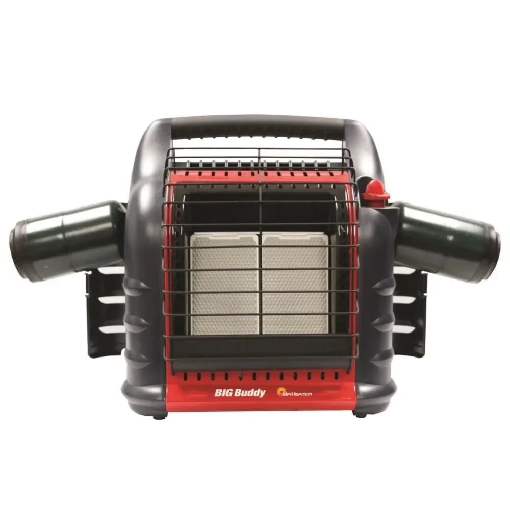 Portable And Electric Space Heater Essential with 18000 BTU, Adjustable, 18000 BTU Big Buddy Propane (No Fan) - Multicolor Model BF1933
