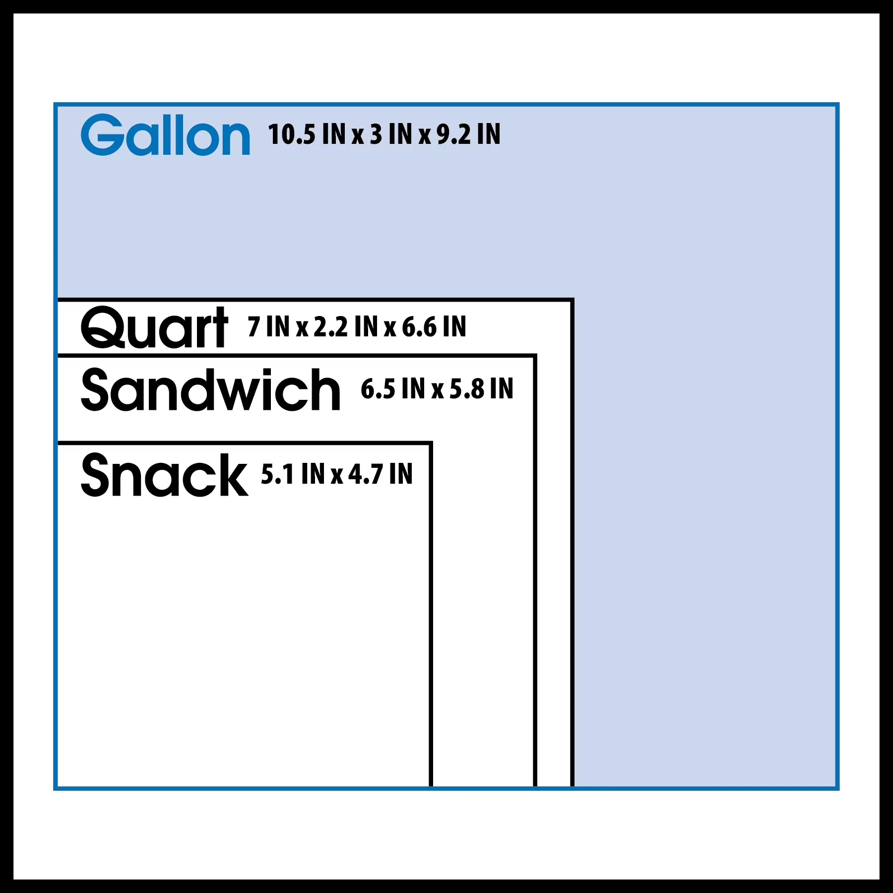 Modern Moving with Label Panel, Self Standing, Freezer Guard Double Zipper Freezer Bags - Clear Plastic Model 18364E