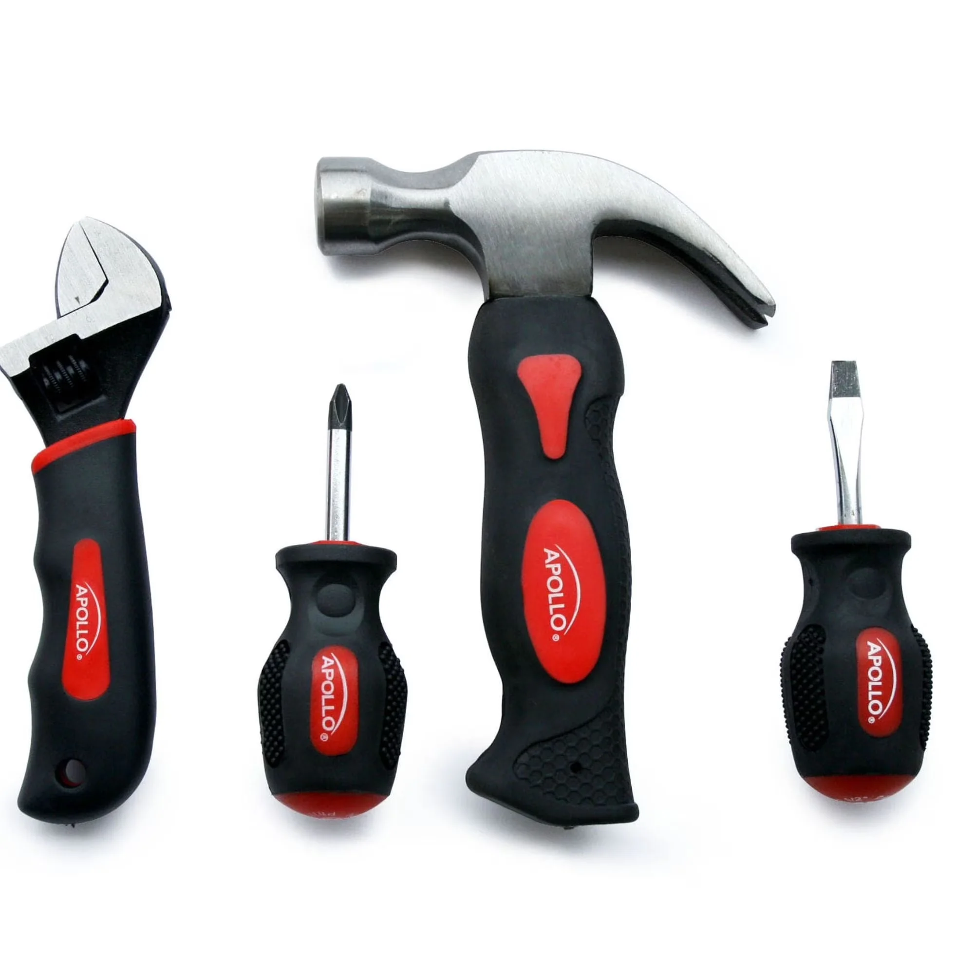 Versatile Hand Tool Set with Adjustable, Four Piece Stubby - Black DT0240 Model 178350
