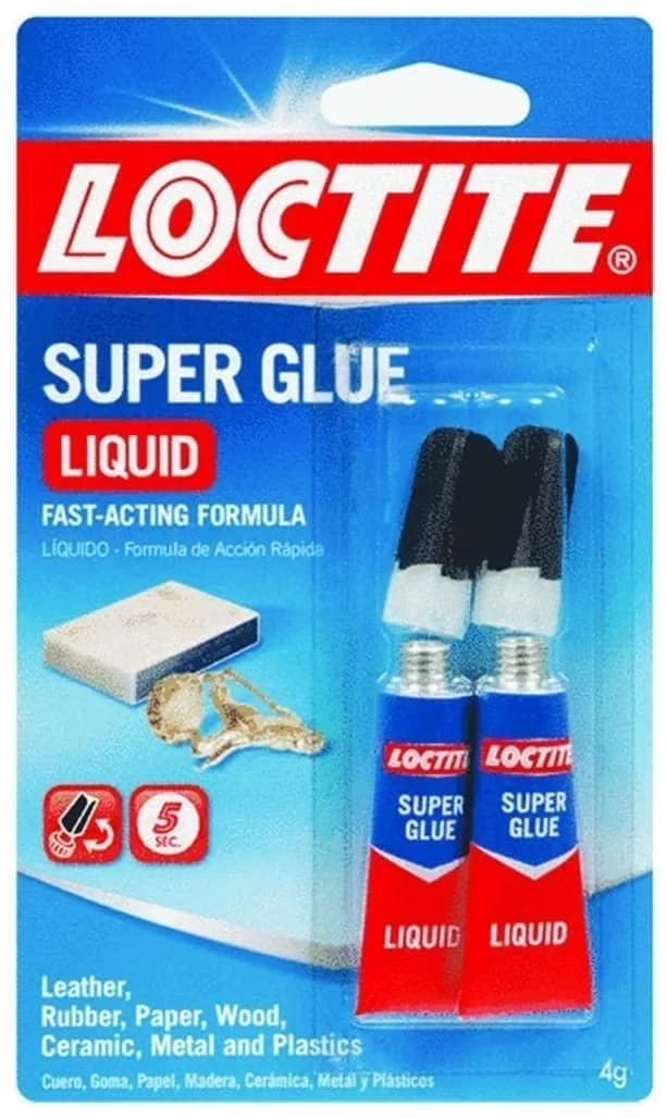 Sleek Adhesives Glues In Paint Supplies Tool with 0.07 oz — Residential Use, Fast Bonding Adhesive, Loctite Super Glue Liquid - 0.07 oz Model C6823C
