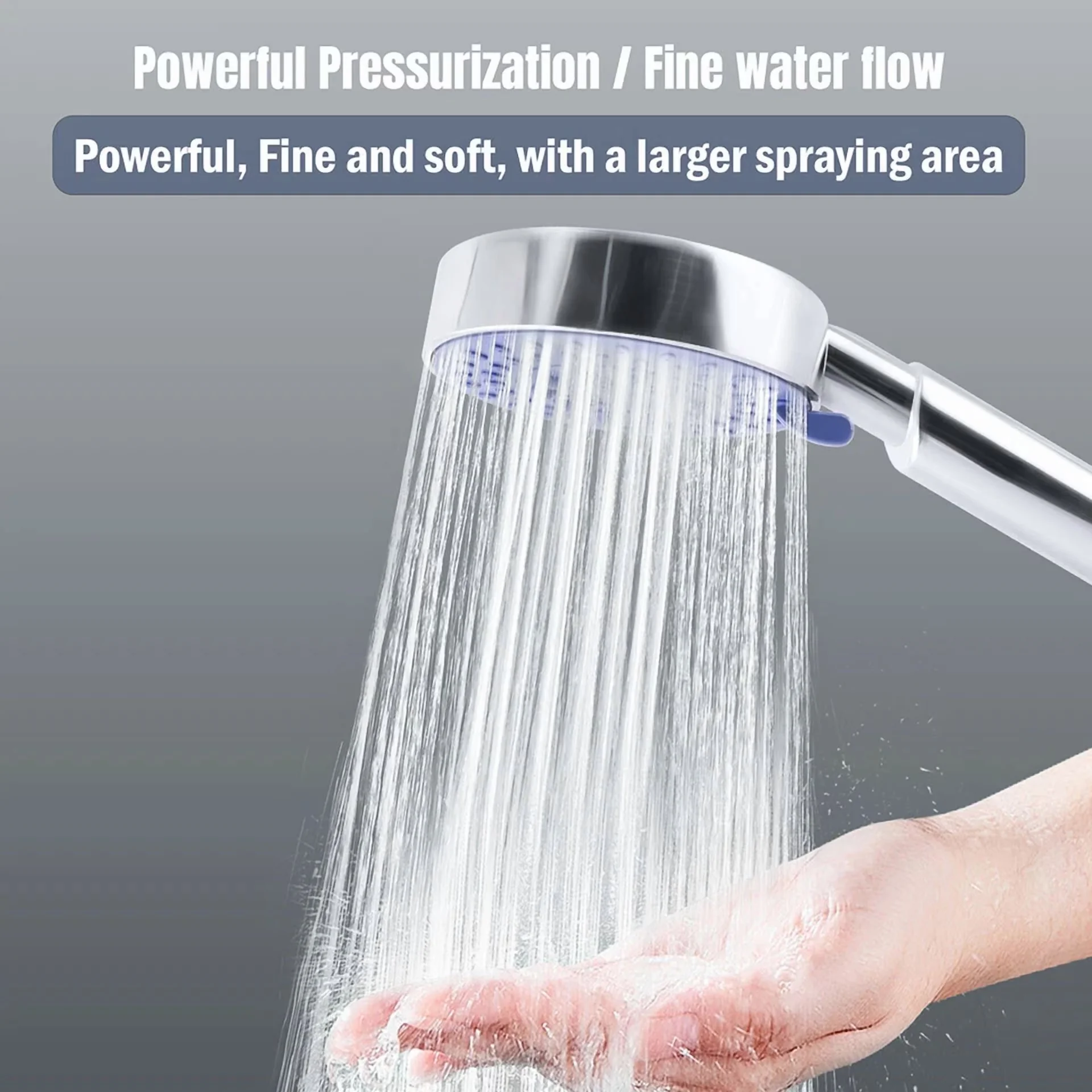 Shower Head Stylish with Handheld, Adjustable, Easy to use and practical for everyone. - Model 8BF112