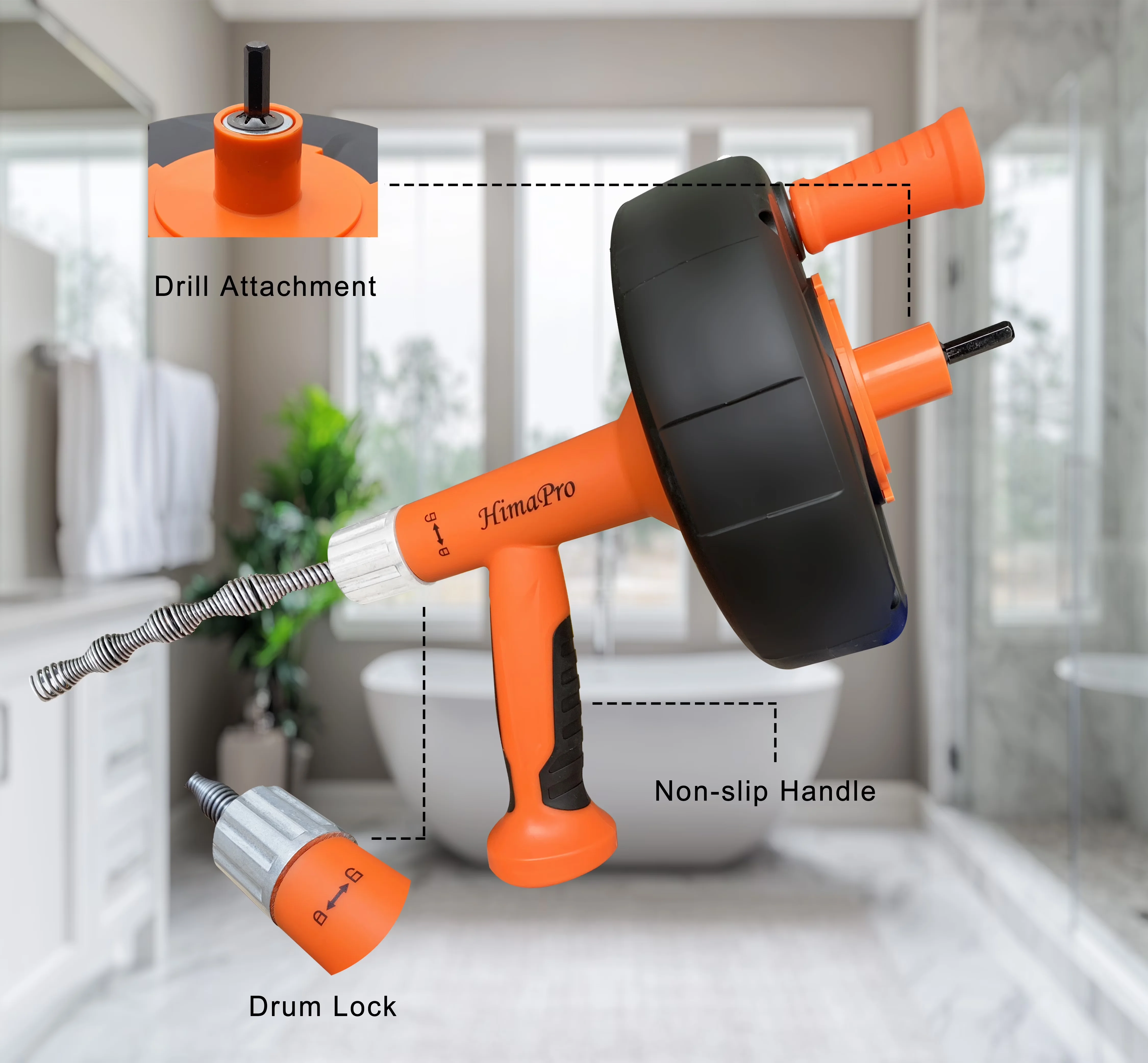 Plumbing Reliable with Heavy Duty - Multi-Color 25' Flexible - Commercial Quality Model B93954