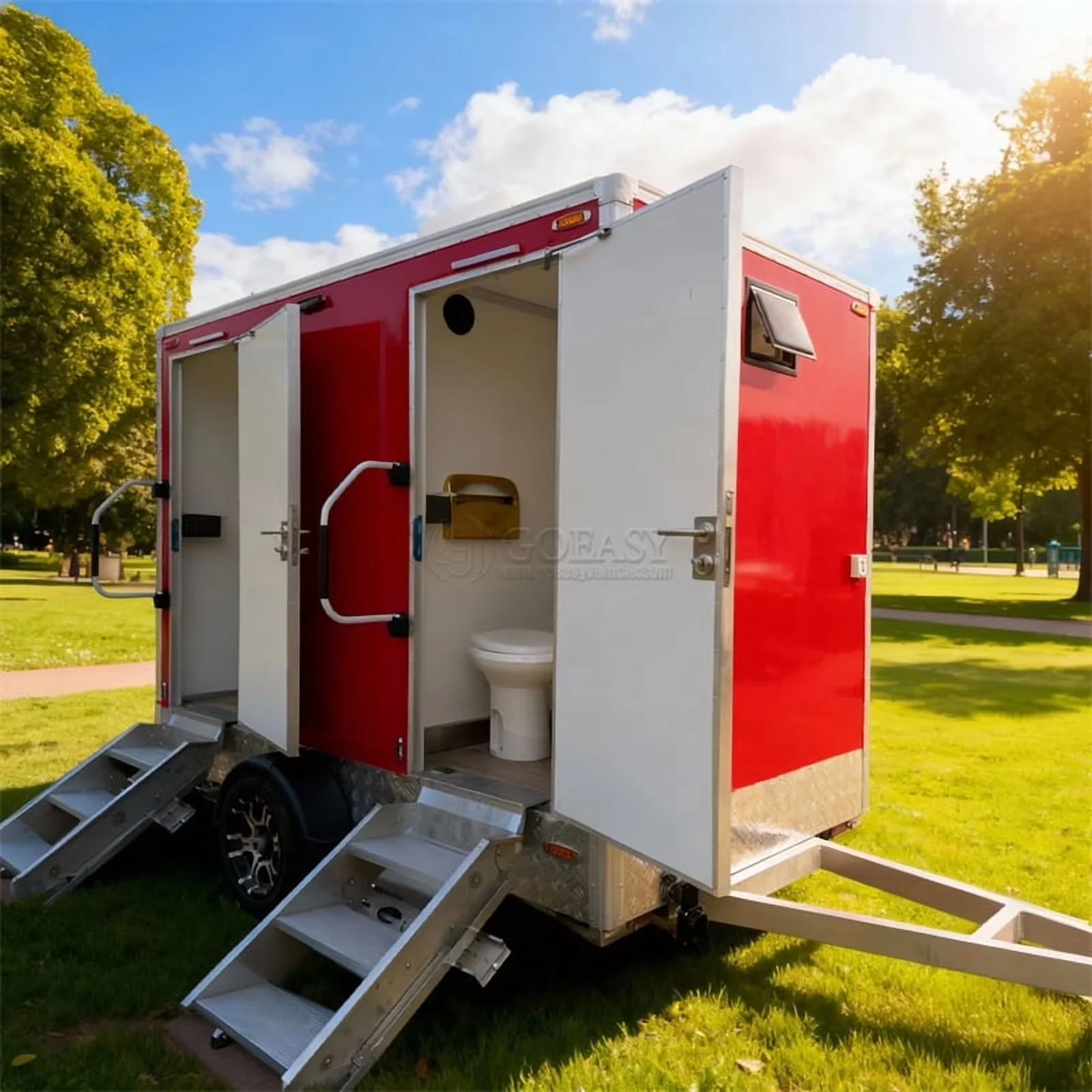 Shed Innovative - Color Steel Composite Panel Silver Mobile - Ergonomic Design Model BE9DC4