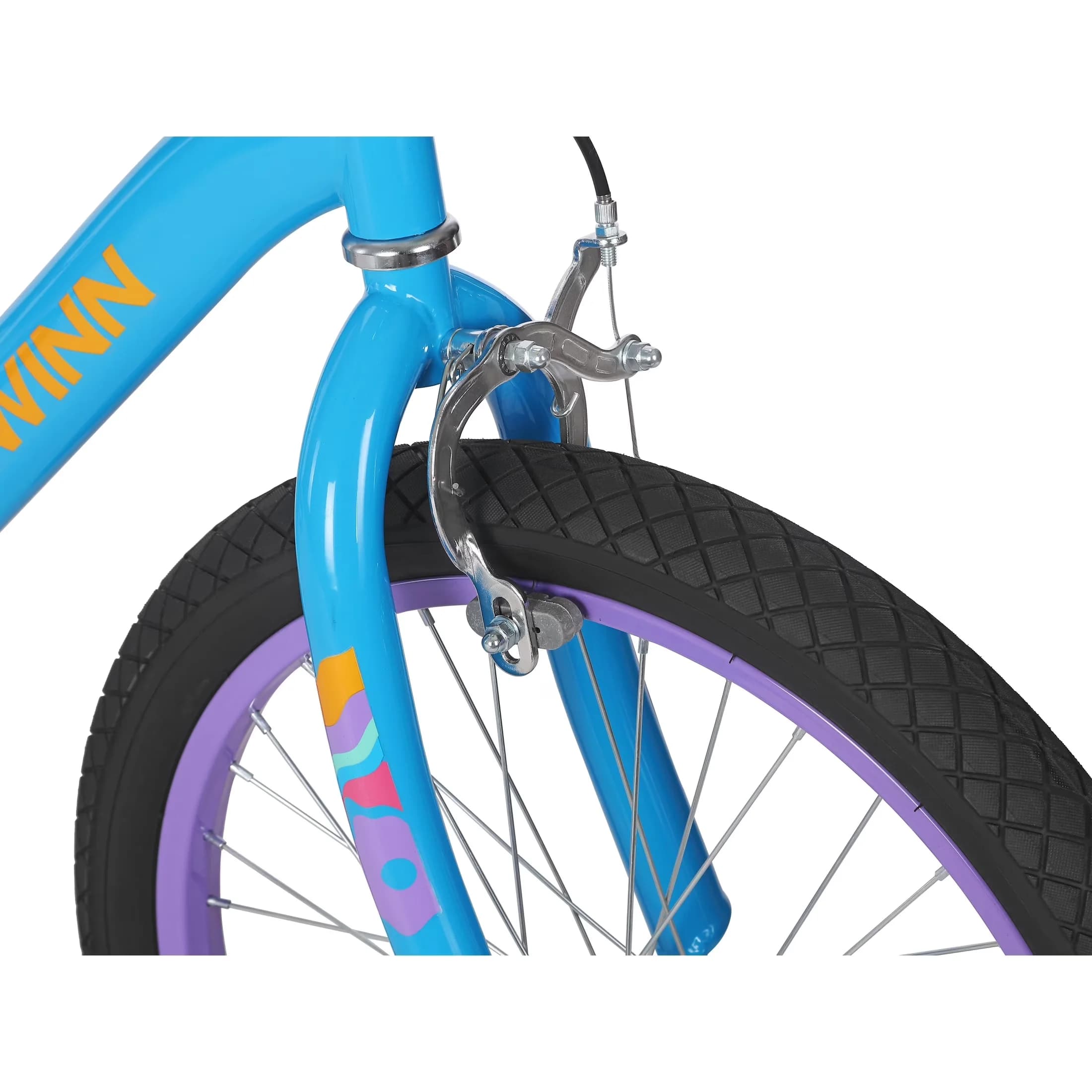 Kids Bike Efficient with Adjustable Seat Height, Single Speed, Ages - Blue Model BD2CA0