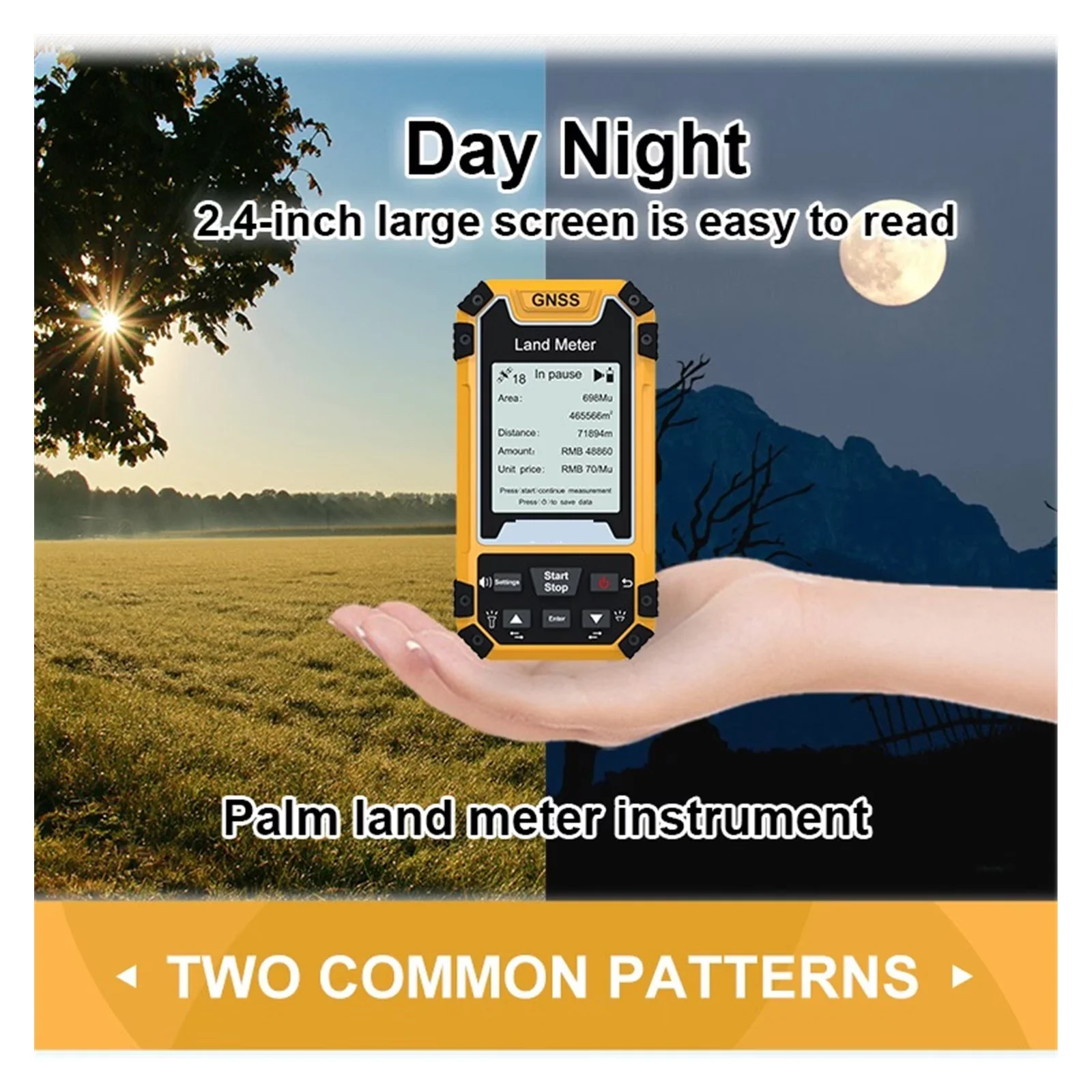Compact Measuring Layout with Battery, Accurate Measurement, Dimension:117mm*61mm*22mm - Lithium Battery+Aaa Battery Black Model 621E5E